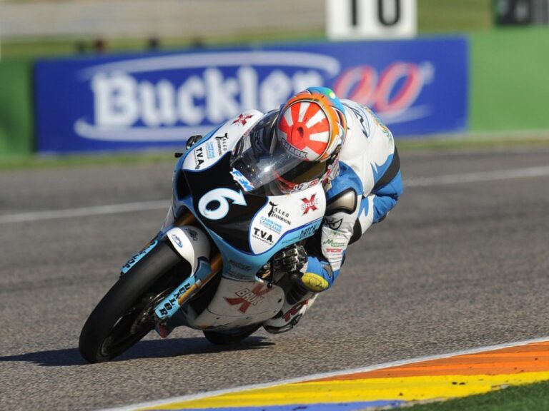 2009 Johann Zarco Race Used WTR San Marino Team 125cc Helmet