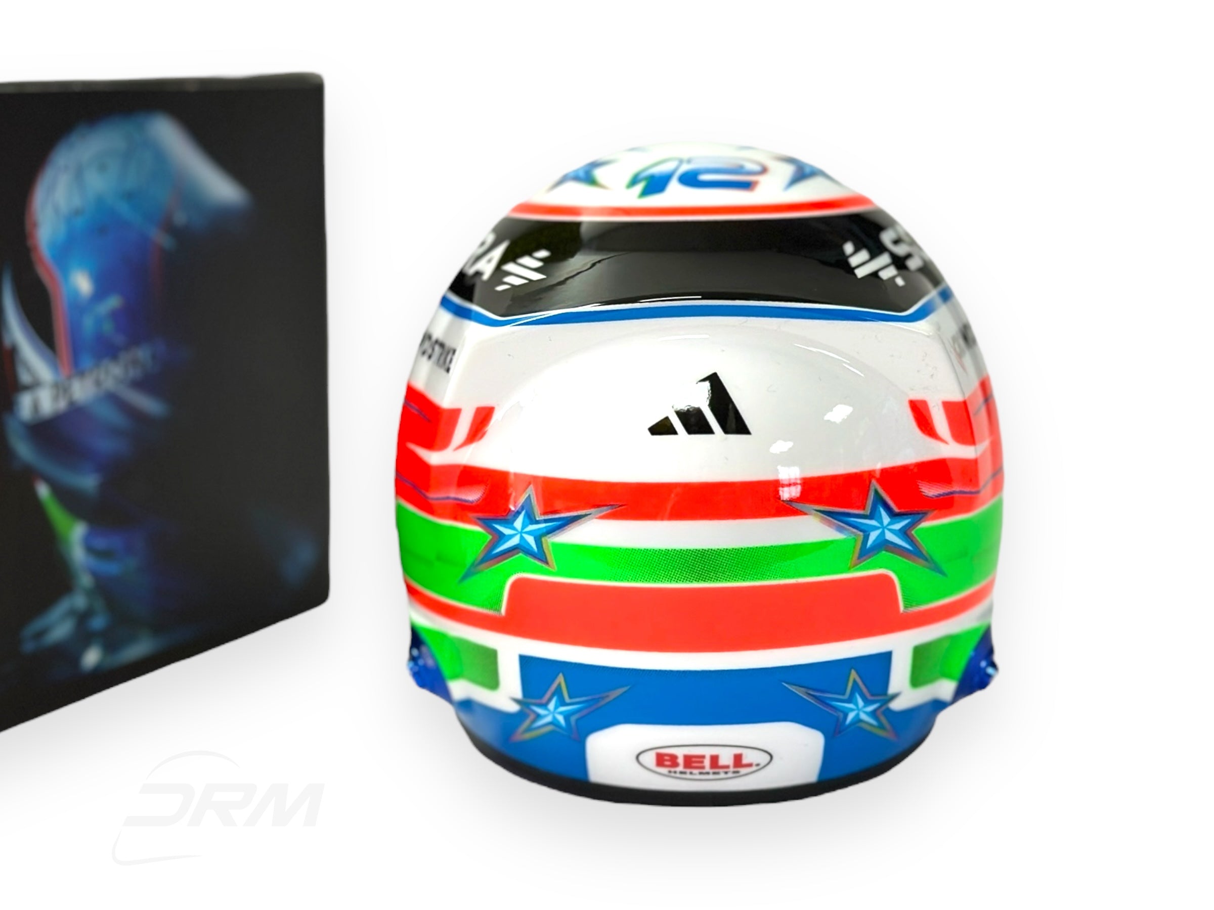 2025 Kimi Antonelli 1:2 Scale Bell Mercedes F1 Helmet