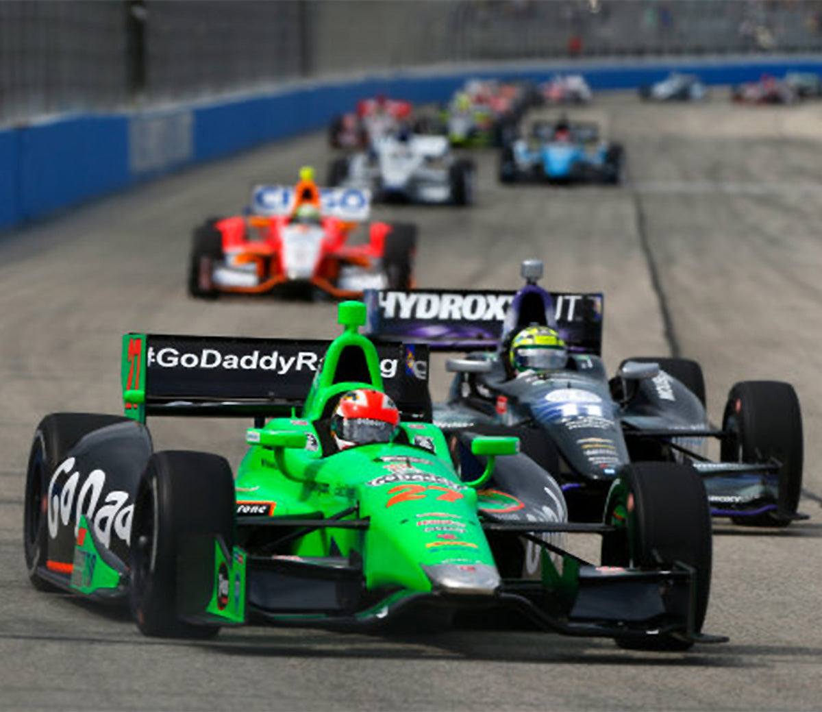 2013 James Hinchcliffe Andretti Autosport Race Used Boots