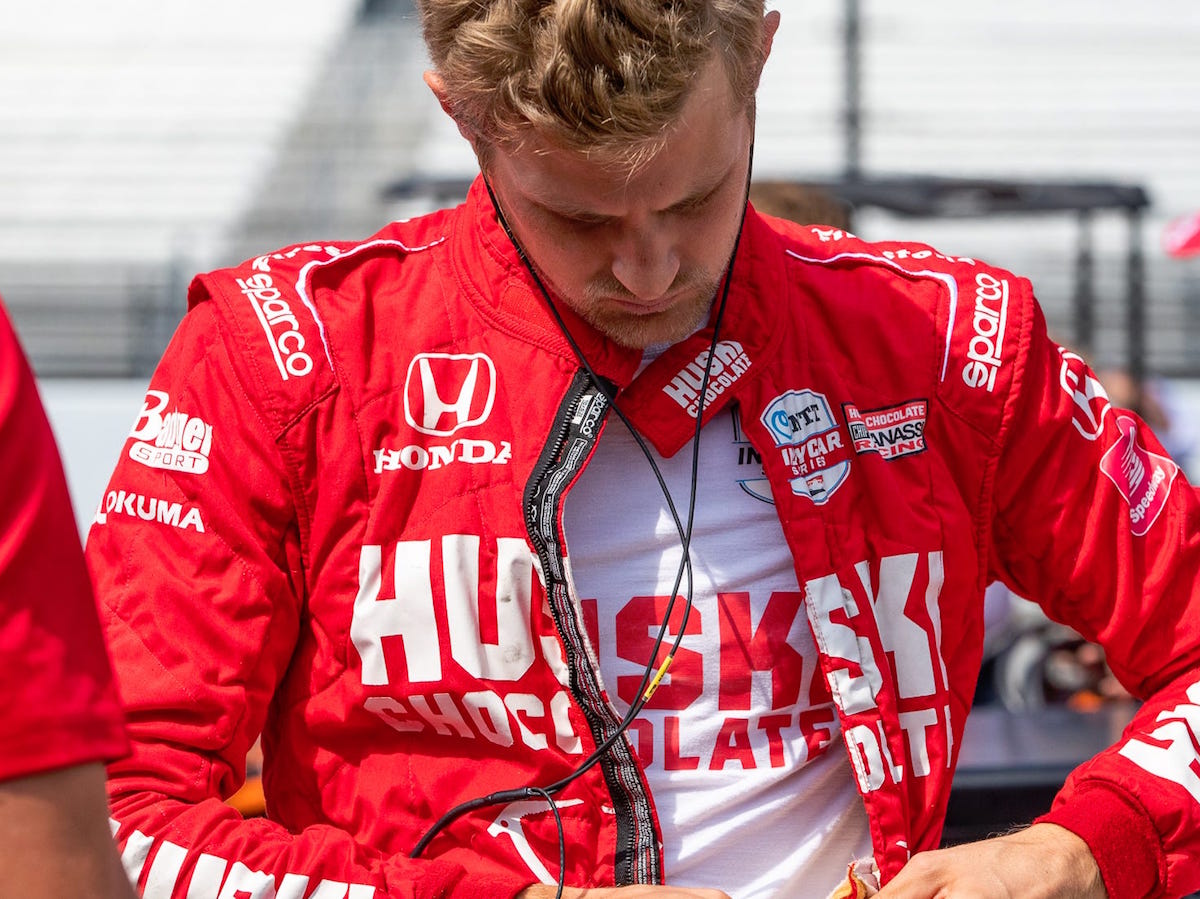 2020 Marcus Ericsson Signed Race Used Indy 500 Helmet, Suit, Nomex, Gloves And Boots Set