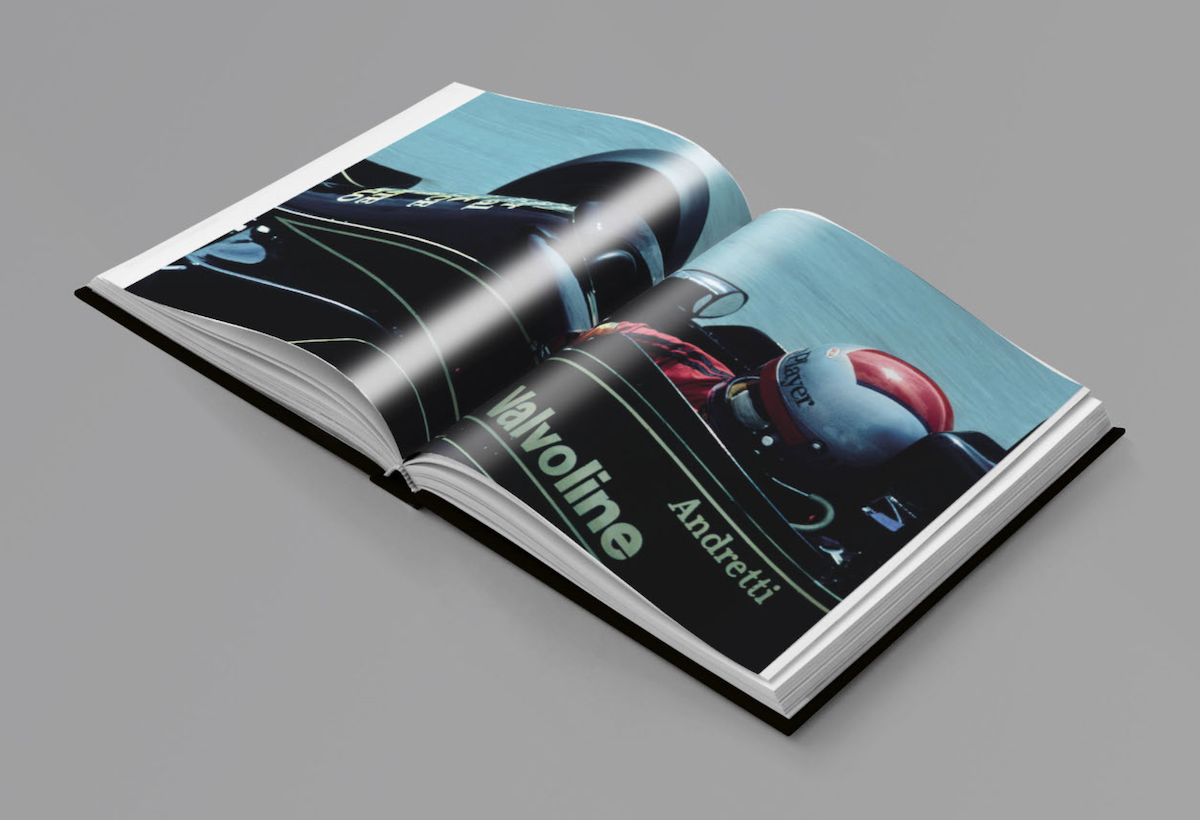 Mario Andretti Signed Limited Edition Bernard Asset Collectable Coffee Table Book