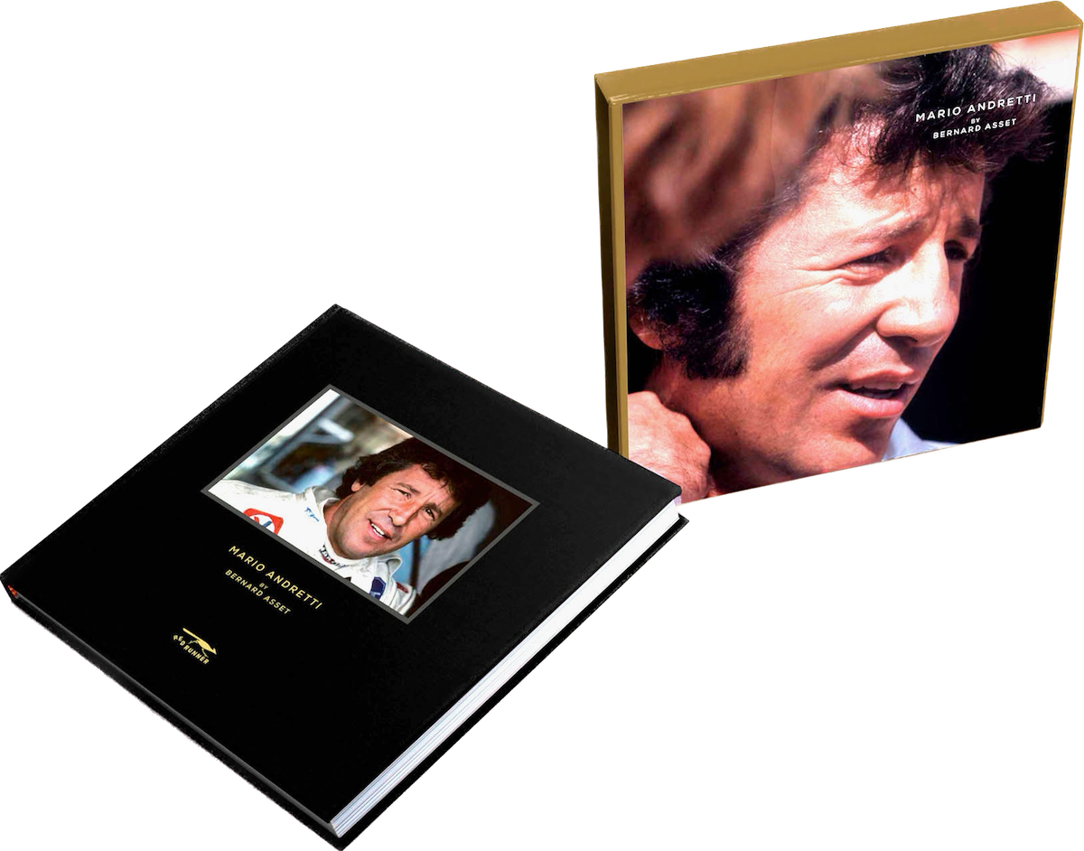 Mario Andretti Signed Limited Edition Bernard Asset Collectable Coffee Table Book