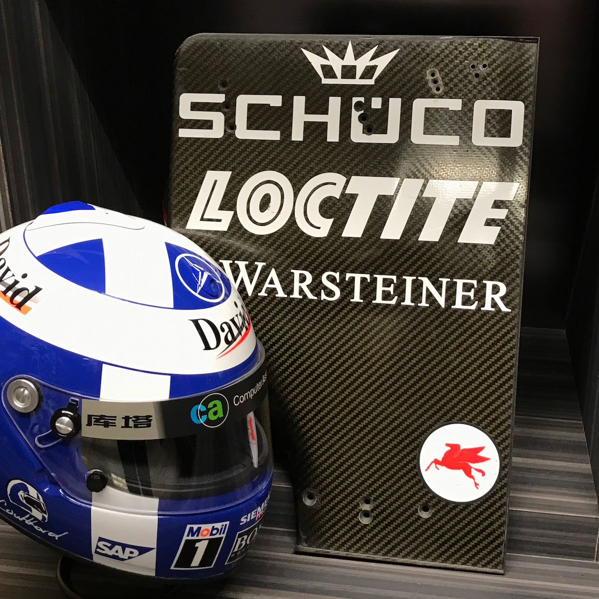 2002 Raikkonen/Coulthard Race Used McLaren-Mercedes MP4-17 F1 Rear Wing Endplate