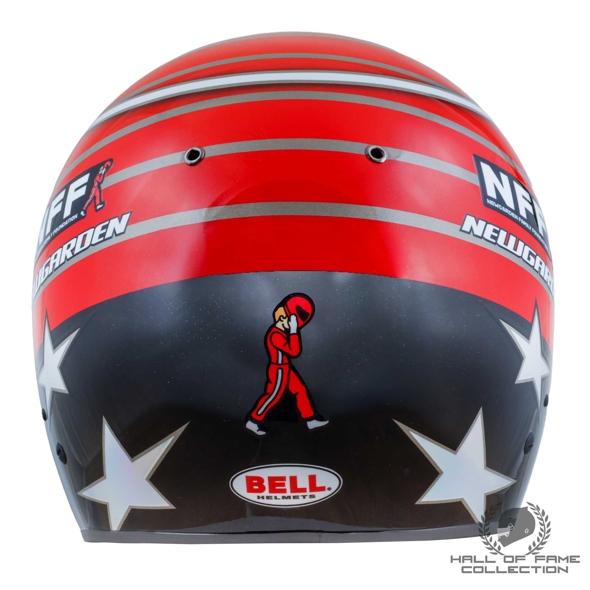 2025 Josef Newgarden Signed Custom Nashville IndyCar Karting Helmet with Gloves