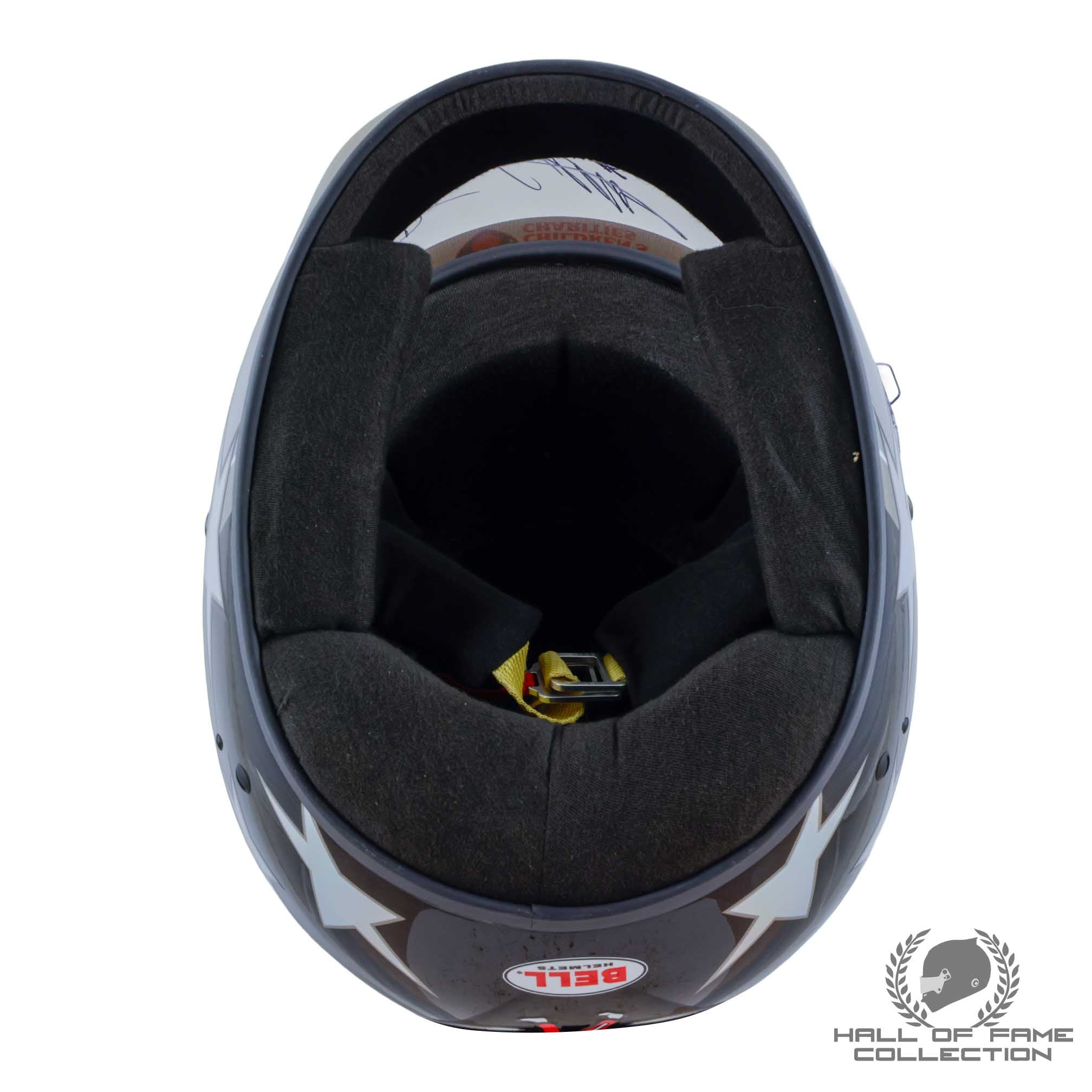 2025 Josef Newgarden Signed Custom Nashville IndyCar Karting Helmet with Gloves