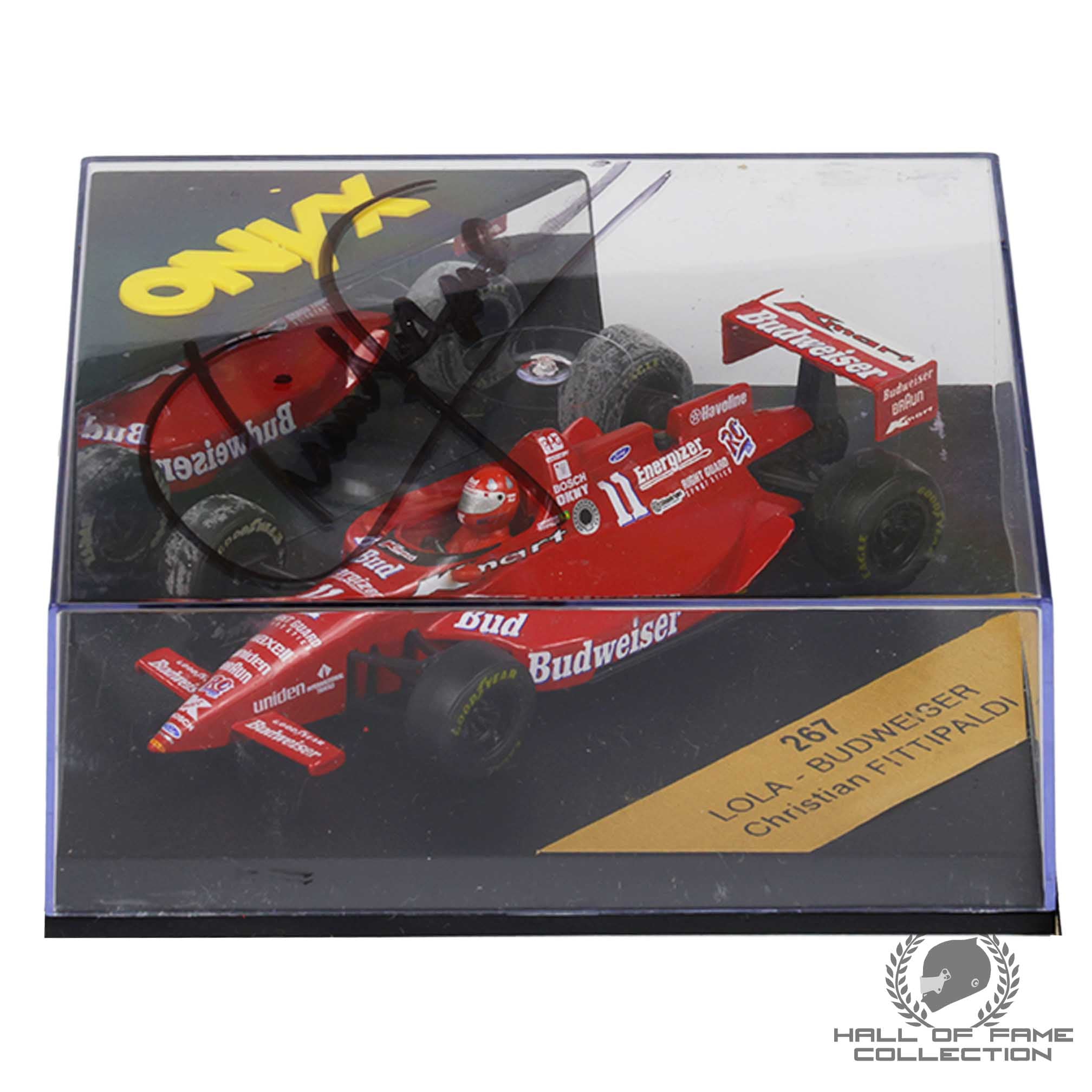 1995 Christian Fittipaldi Signed Walker Racing Onyx 1:43 IndyCar Model