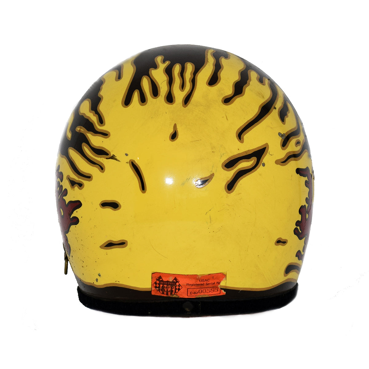 1989 Johnny Parsons Jr. Race Used USAC Sprint Car Helmet