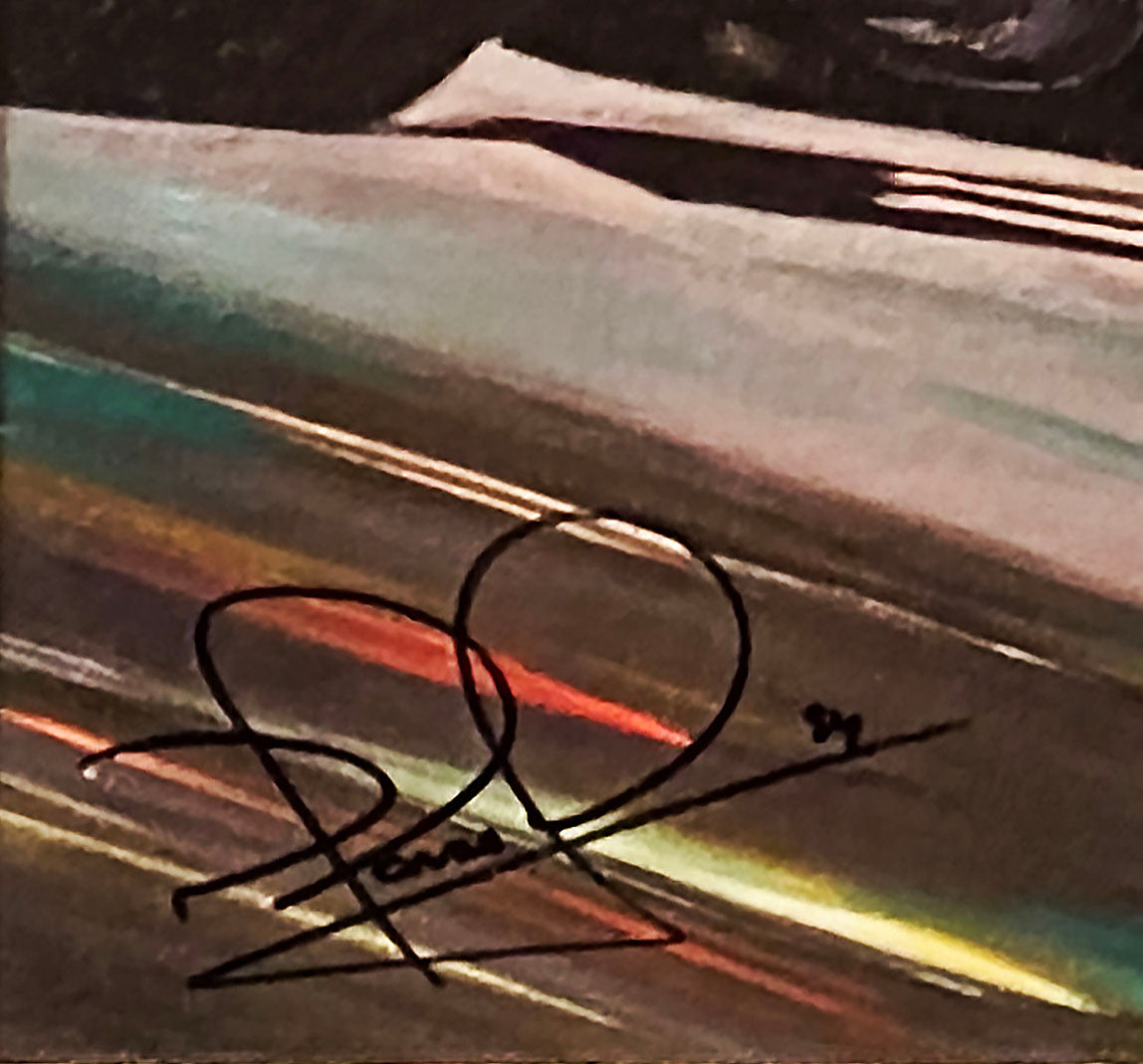 1992 Nigel Mansell ‘Red 5’ Signed Williams F1 Original Bill Patterson Artwork