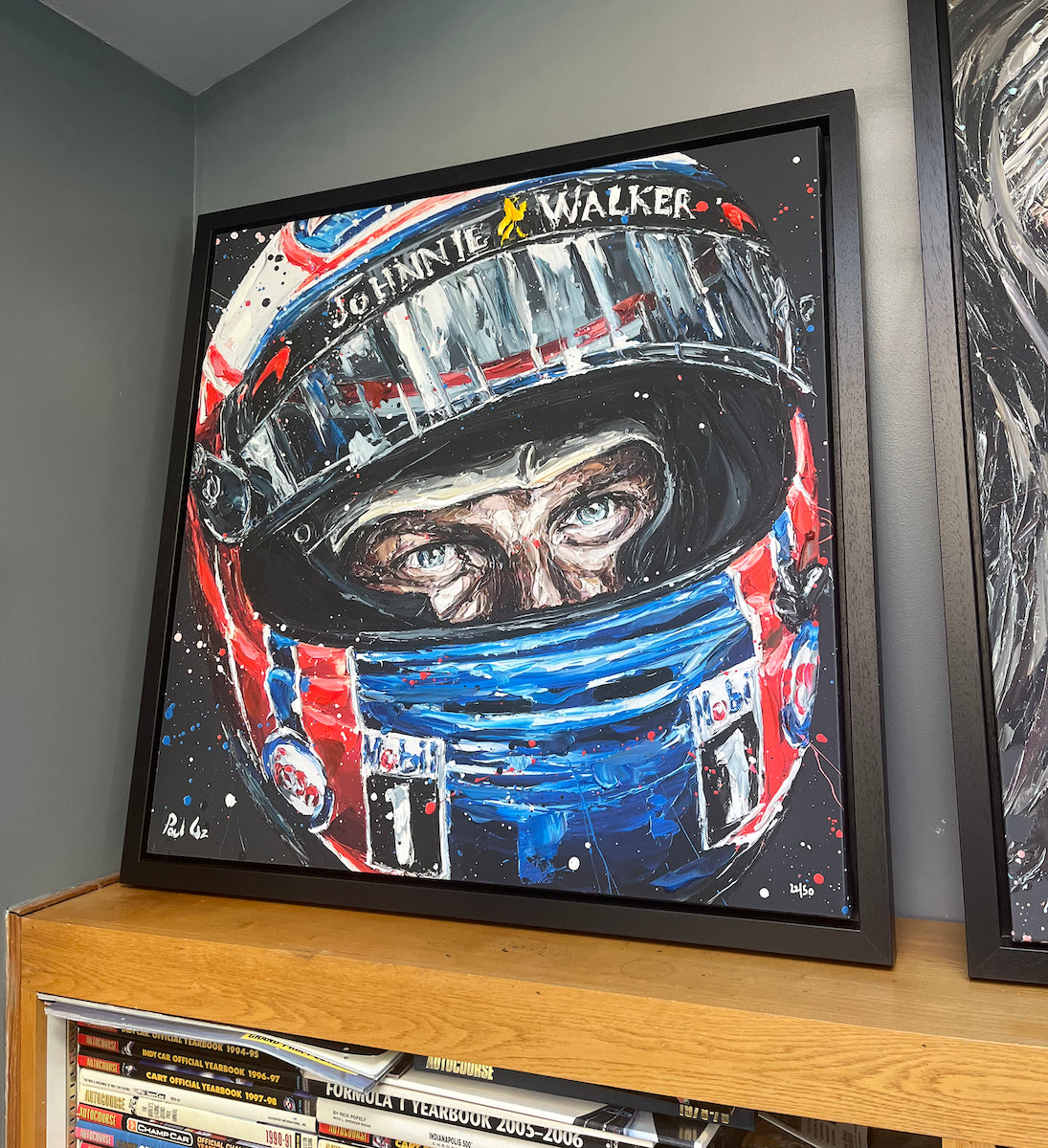 Jenson Button 2016 Paul Oz Artwork