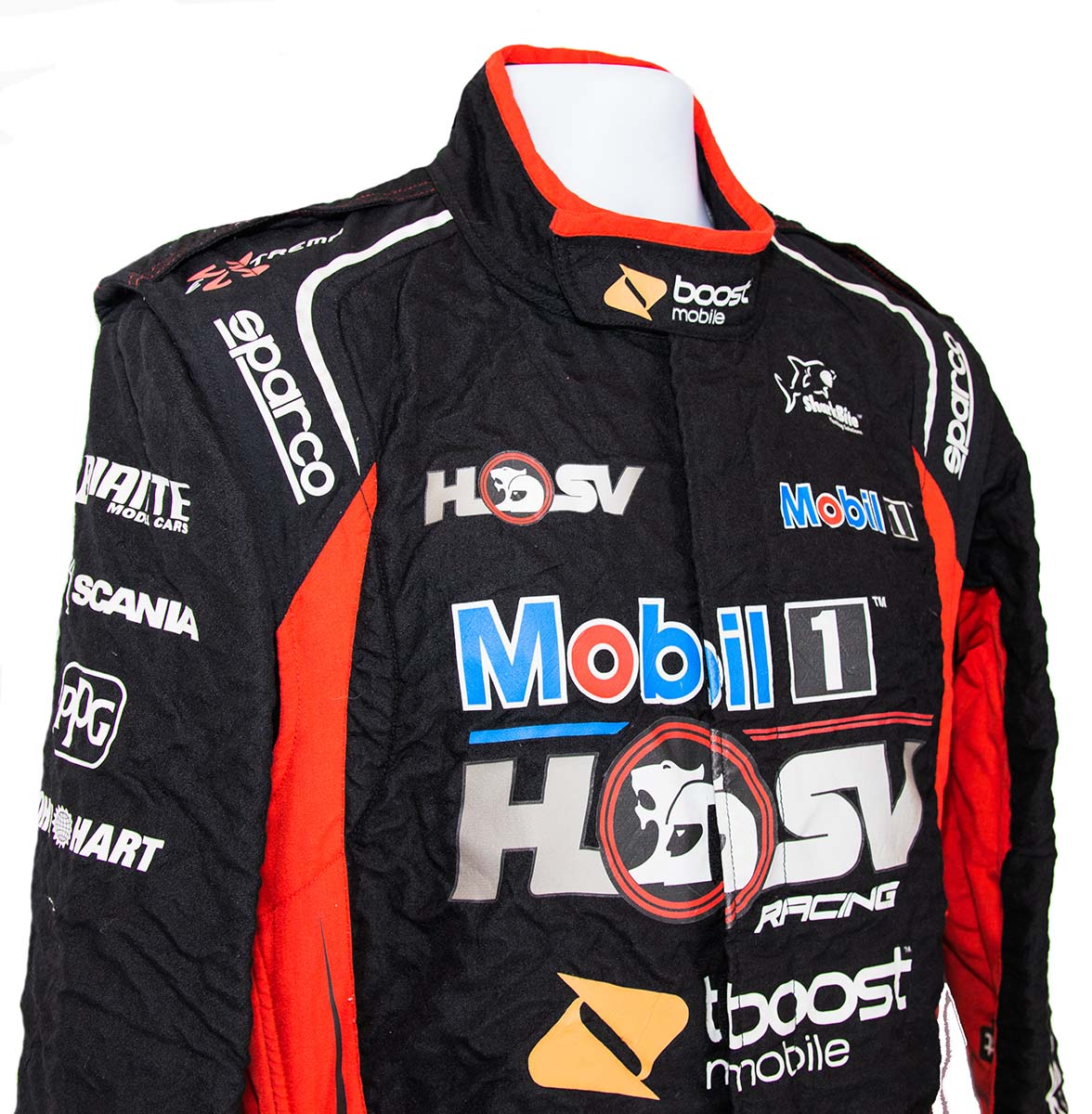 2017 Jack Perkins Race Worn V8 Supercars Boost Mobile Suit