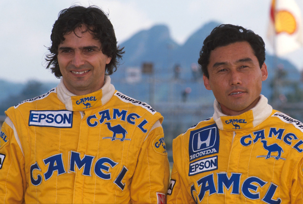 1988 Nelson Piquet Signed Lotus Honda F1 Visor