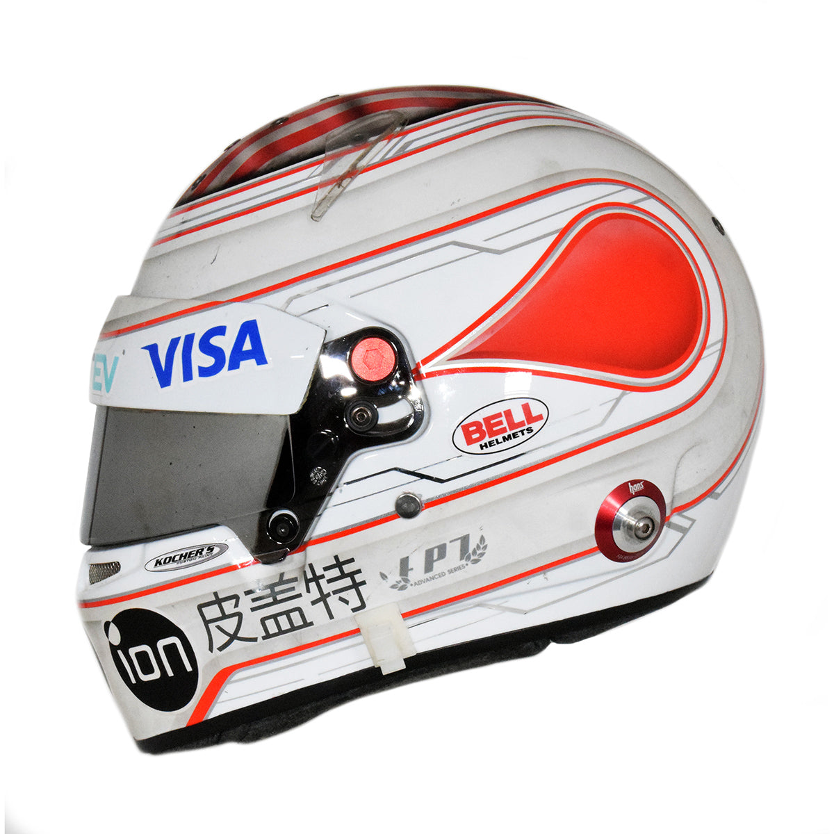 2015 Nelson Piquet Jr Formula E Race Used Helmet