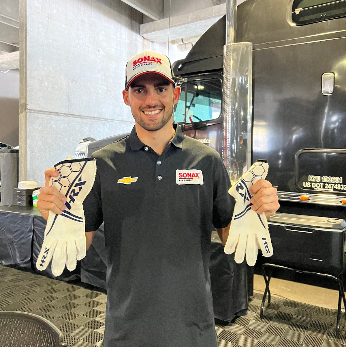 2021/22 Rinus Veekay Signed Indy 500 / St Pete Used Ed Carpenter Racin