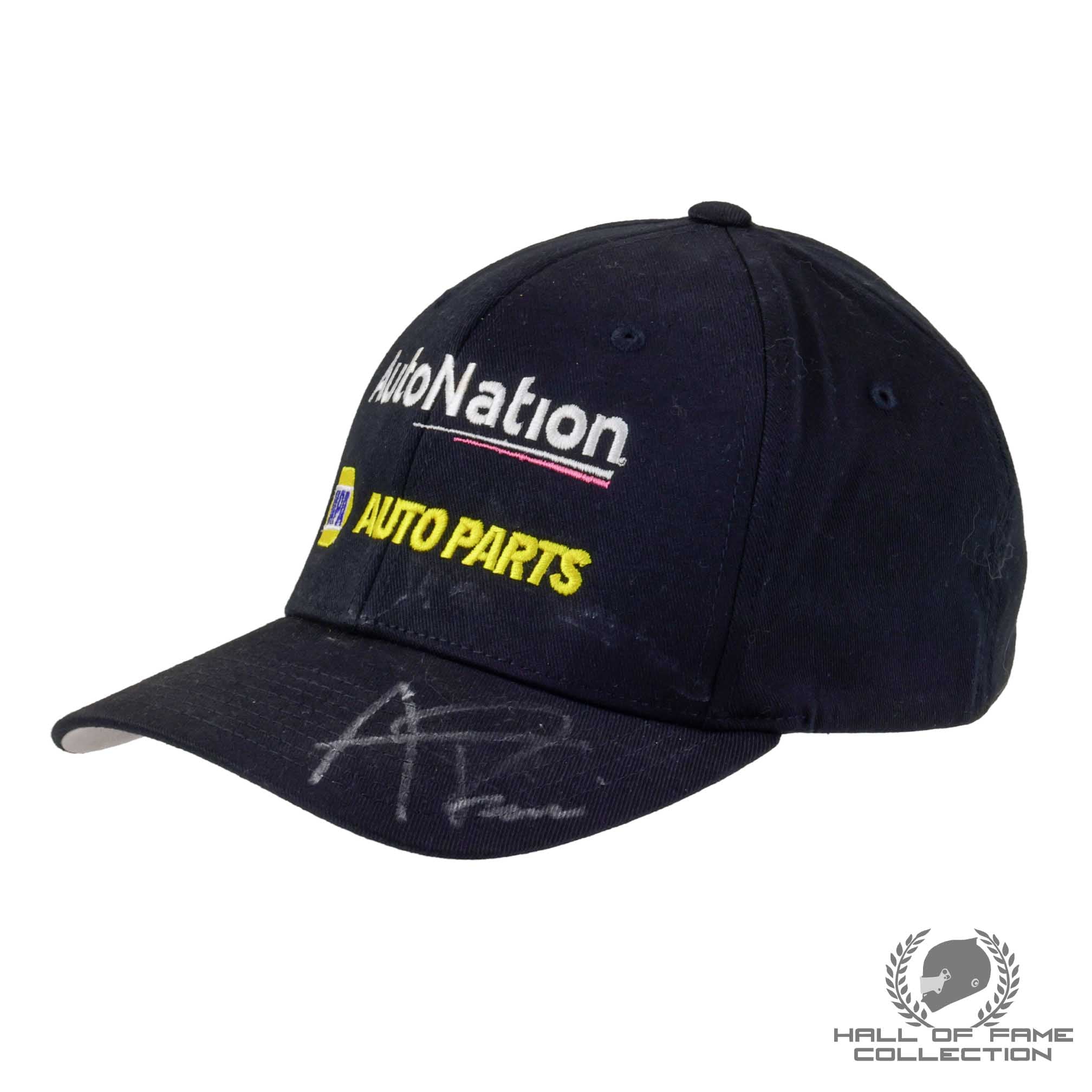 Alexander Rossi Signed Andretti Autosport Driver Worn AutoNation Napa IndyCar Hat