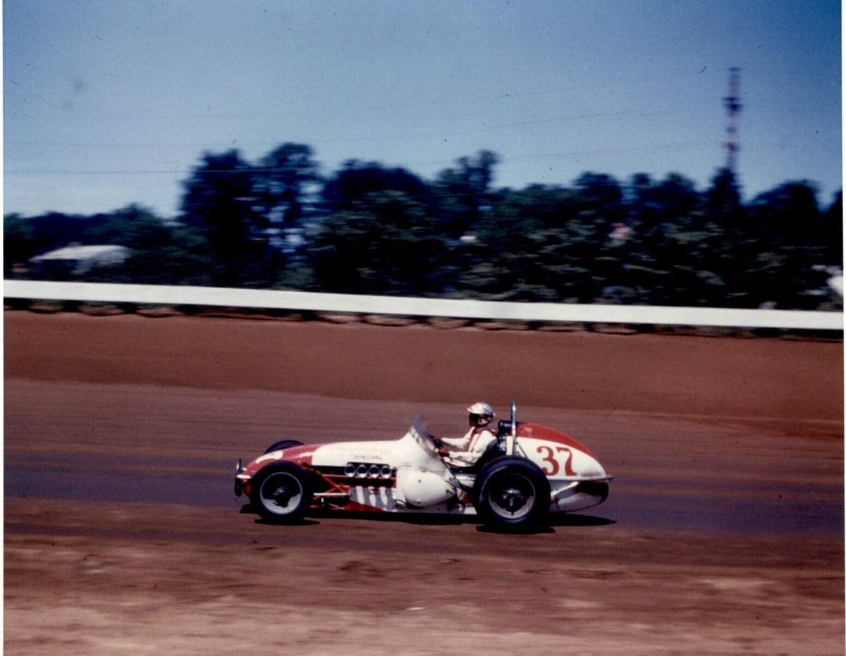 1963 Johnny Rutherford 'Rookie Indianapolis 500' Ed Kostenuk IndyCar Helmet