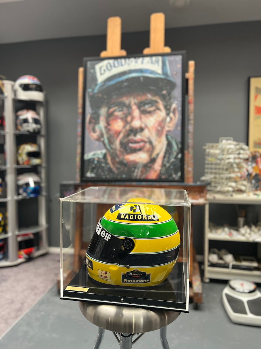 1994 Ayrton Senna Official Bell Limited Series Replica 88 of 1000 Williams F1 Helmet