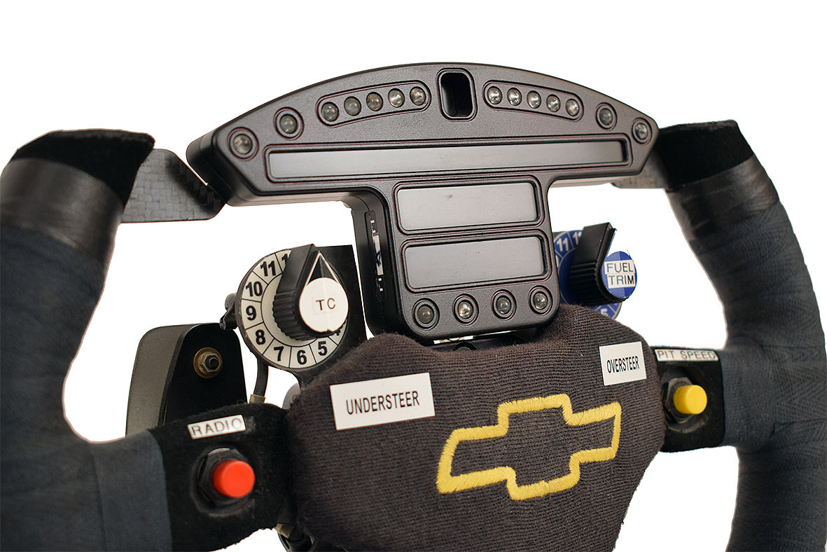 2005 Tomas Scheckter Panther Racing Race Used IndyCar Steering Wheel