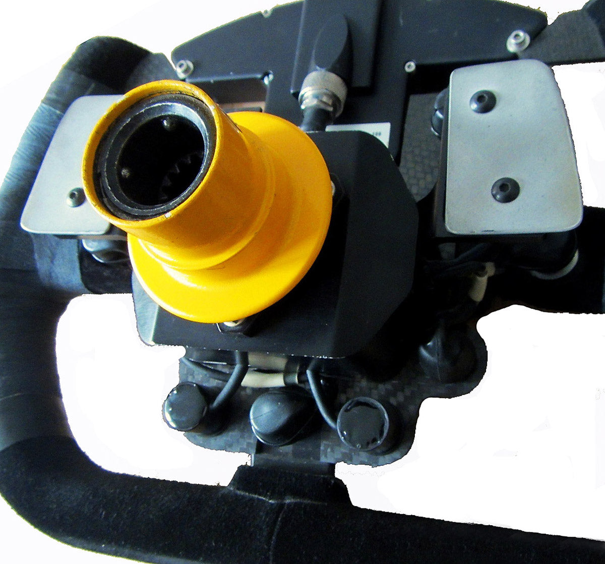 2005 Tomas Scheckter Panther Racing Race Used IndyCar Steering Wheel