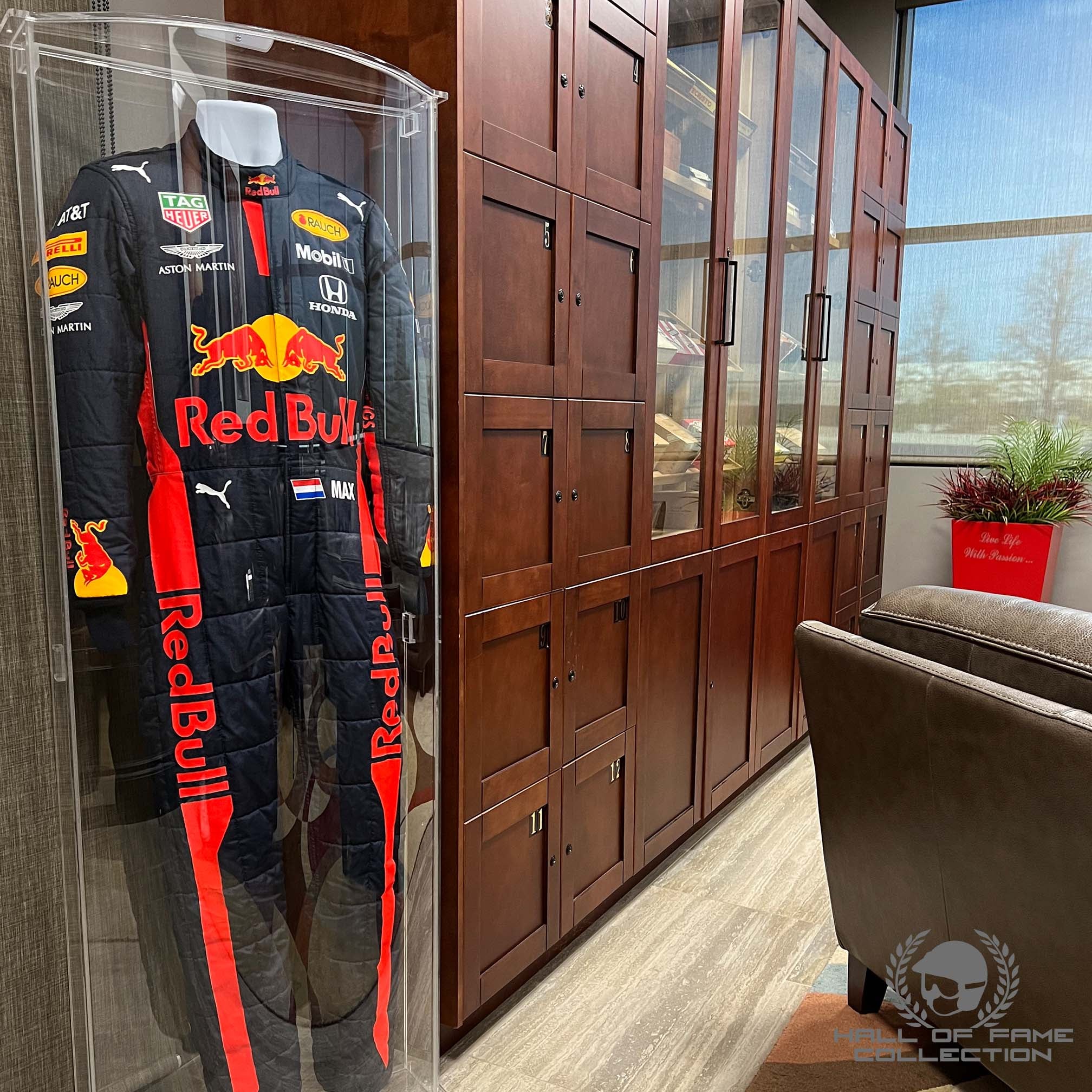 Full Size Hall Of Fame Collection Race Suit Display Case