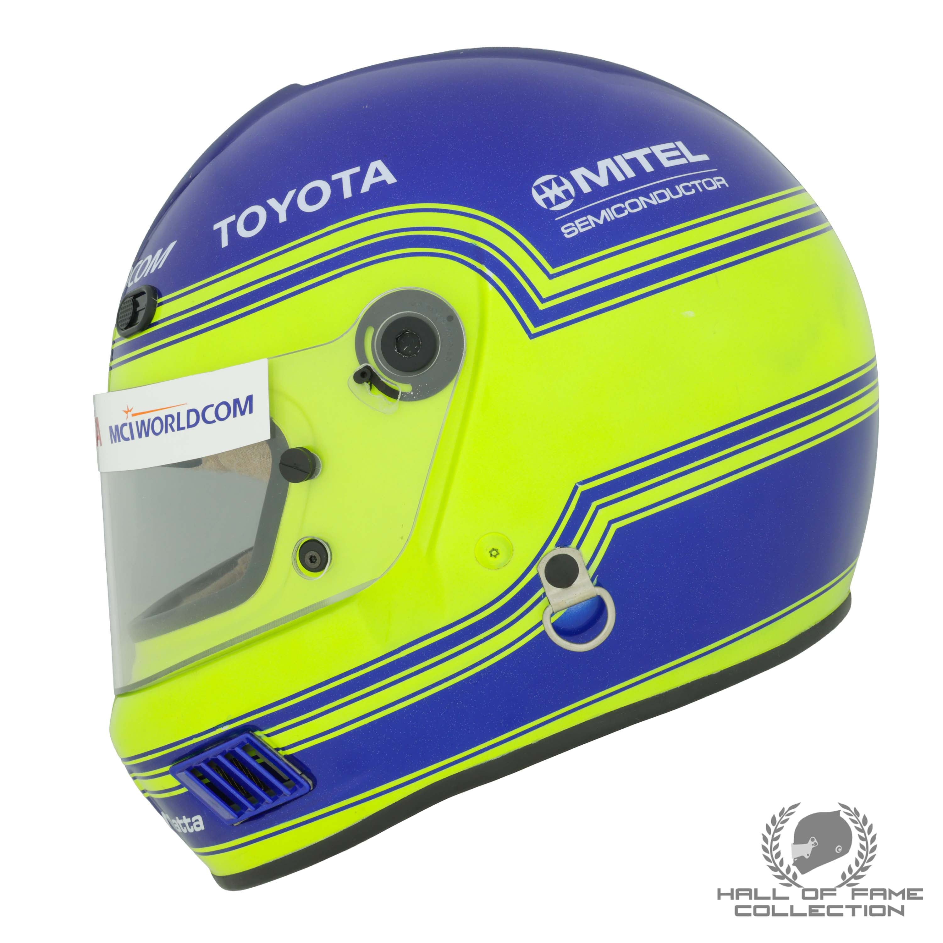 2000 Cristiano Da Matta Signed PPI Motorsports Replica Indycar Helmet