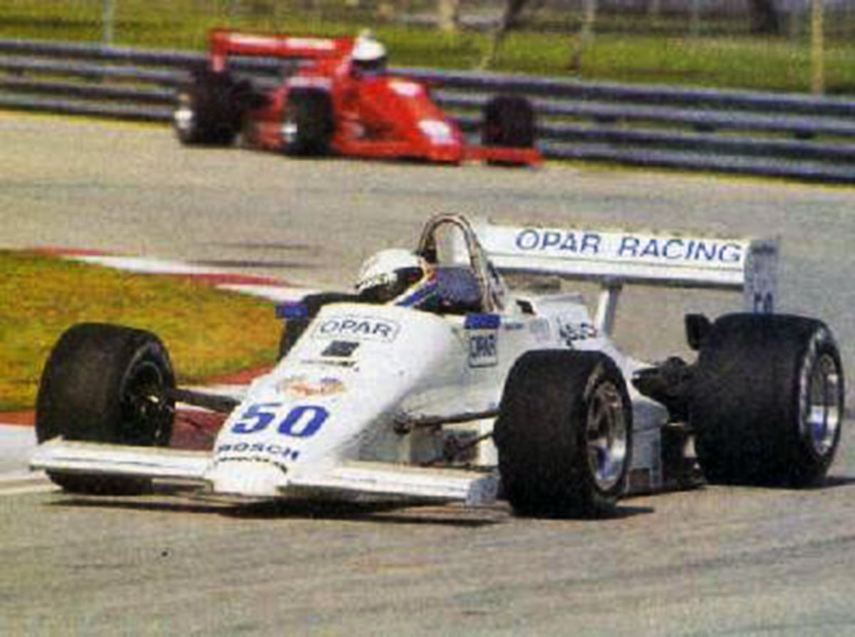 1988 Tommy Byrne Race Used Indy Lights Helmet