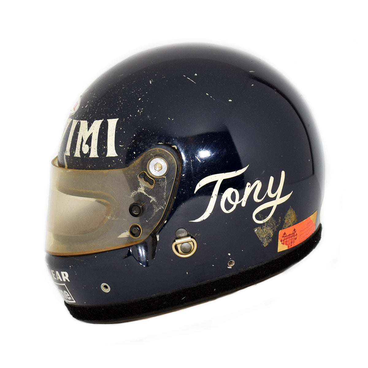 1982 Tony Bettenhausen Jr Race Used Indy 500 Helmet