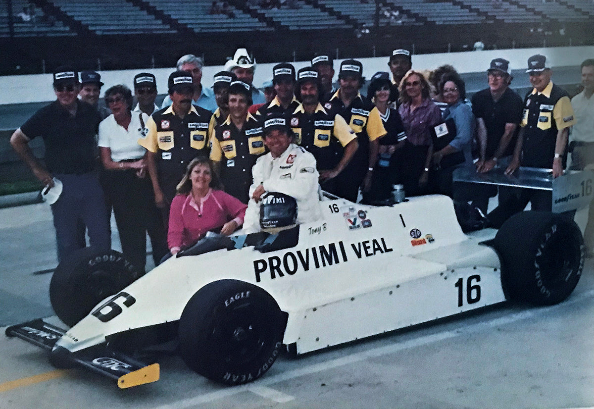 1982 Tony Bettenhausen Jr Race Used Indy 500 Helmet