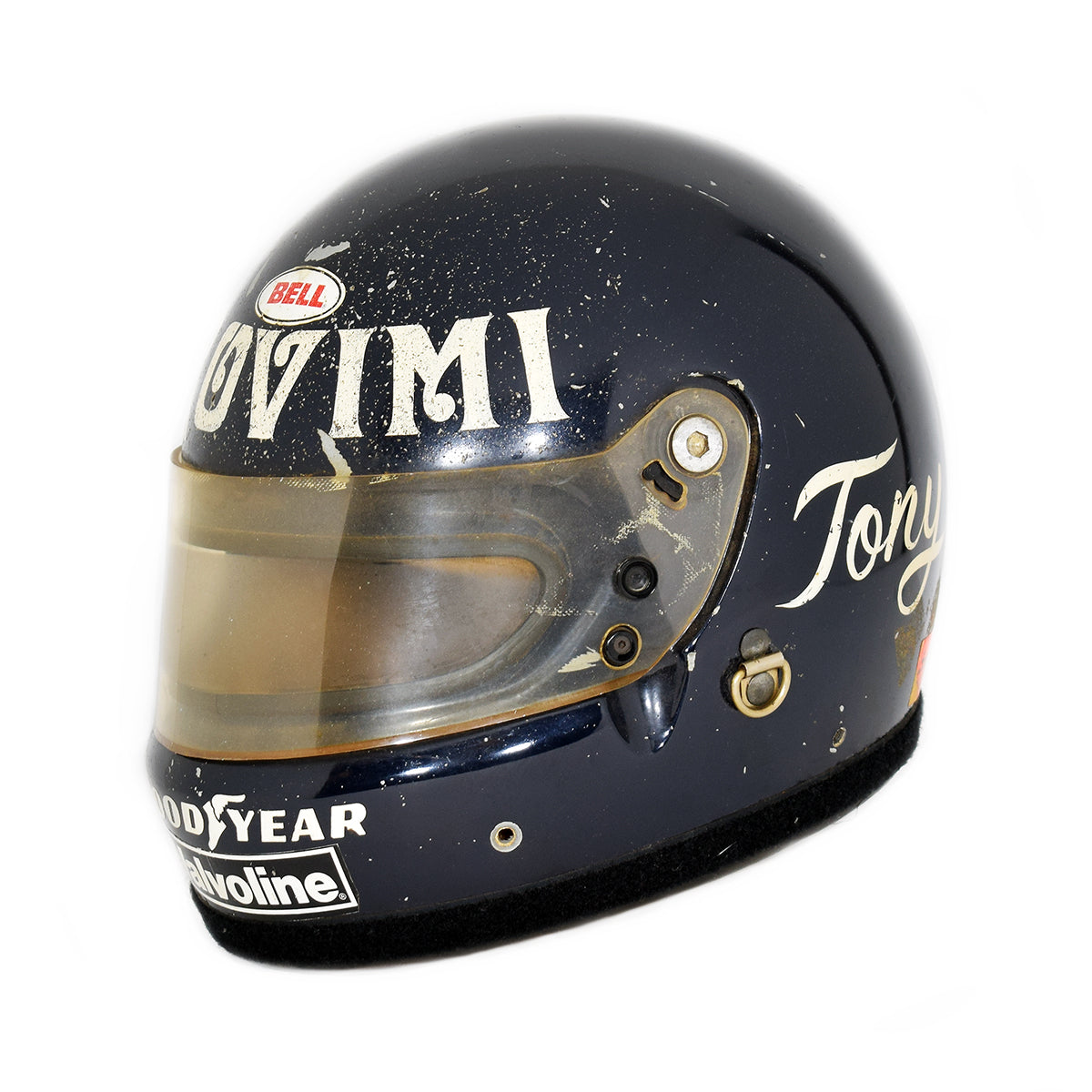 1982 Tony Bettenhausen Jr Race Used Indy 500 Helmet