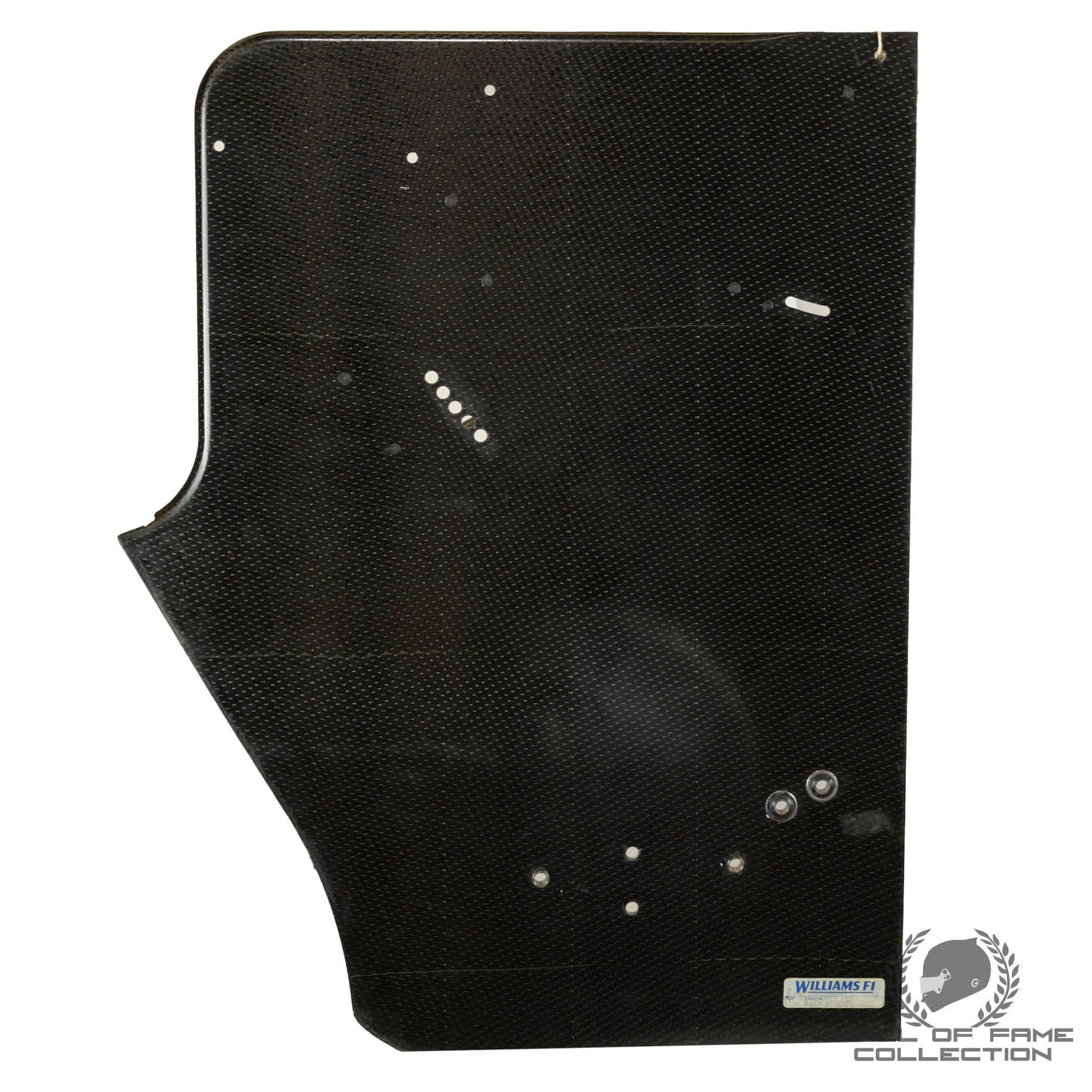 2000 Multi Signed Race Used Williams FW22 F1 Rear Wing End Plate