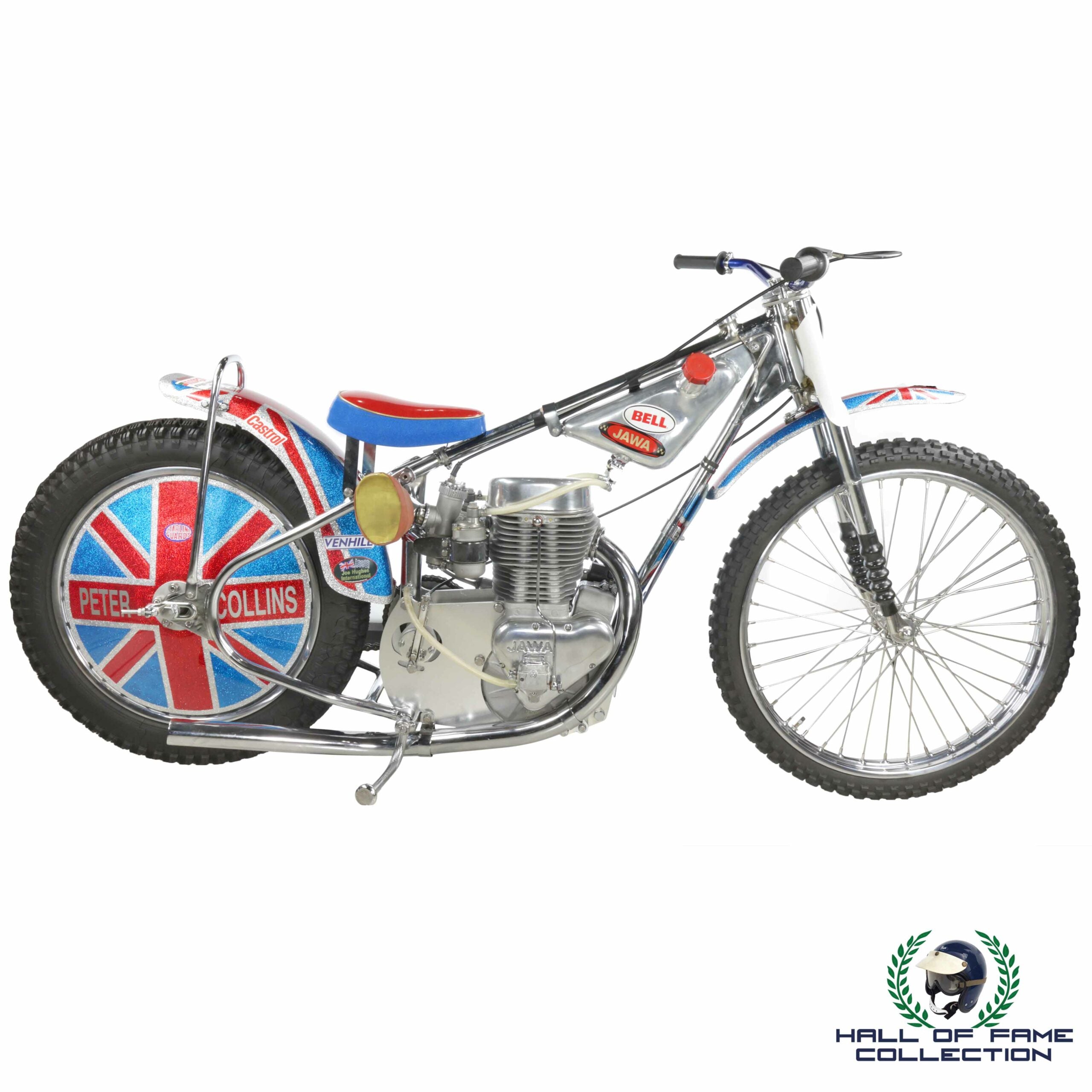 1976 Peter Collins Original 500cc Jawa 2 Valve Speedway Bike