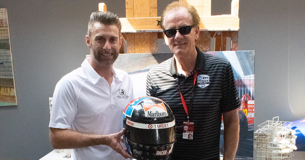 Arie Luyendyk Visits The Ron Burton Studio Prior To The 2019 Indianapolis 500