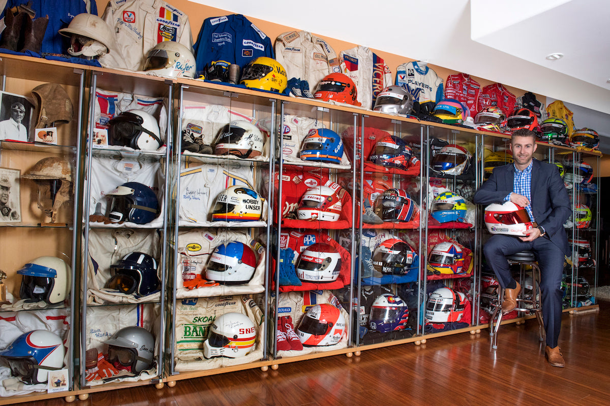 Behind the Visor - The story of Darren L. Jack's personal collection