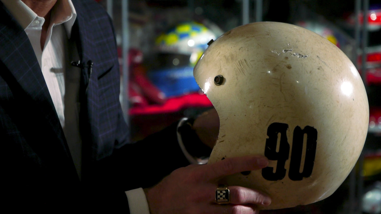 "Behind The Visor" By Darren L. Jack - Teaser - Bill Dennis' 1972 Daytona 300 Winning Helmet