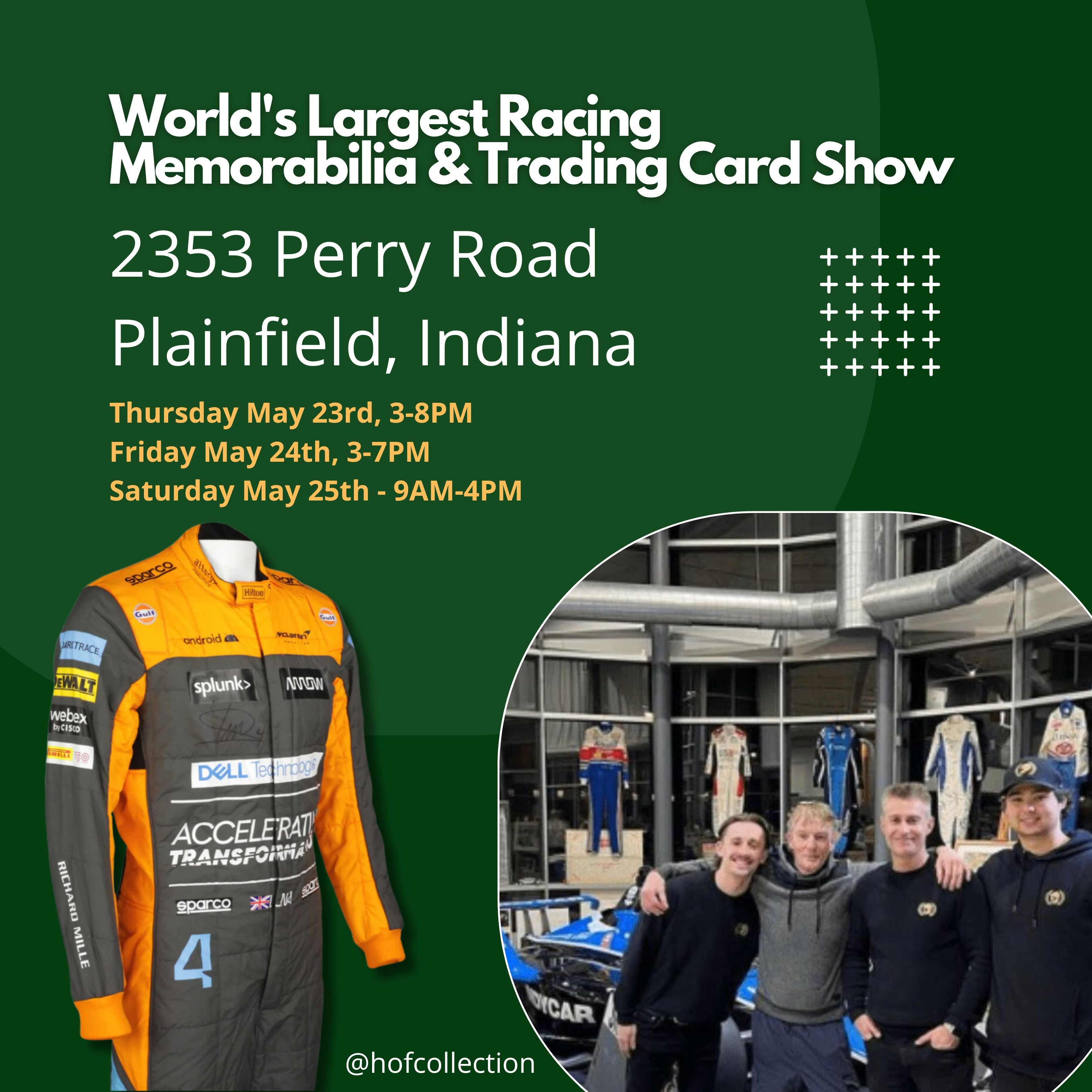 World's Largest Racing Memorabilia Show - THIS WEEKEND