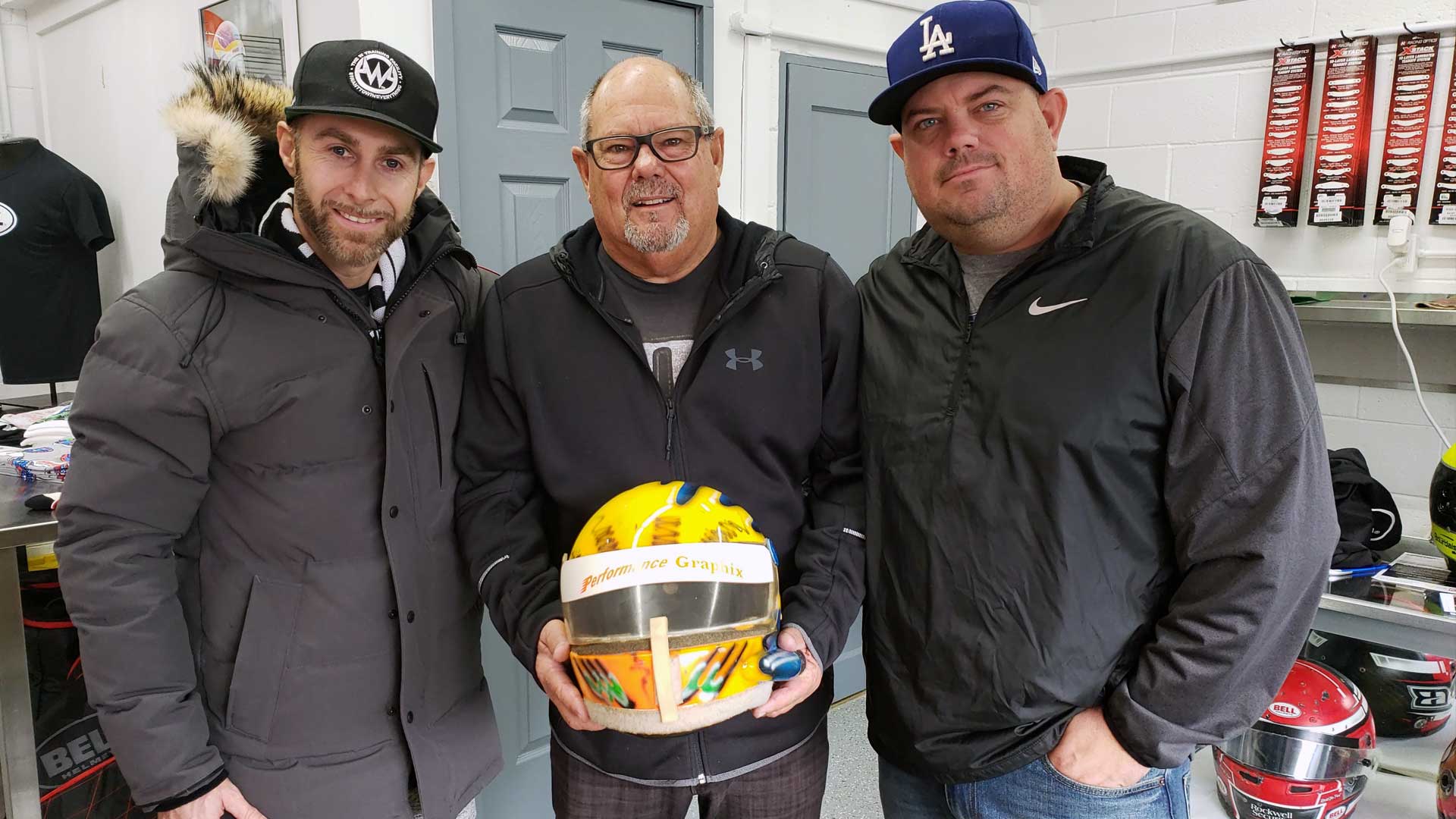 Packy Wheeler Sees His Racing Helmet For The First Time In Over 20 Years