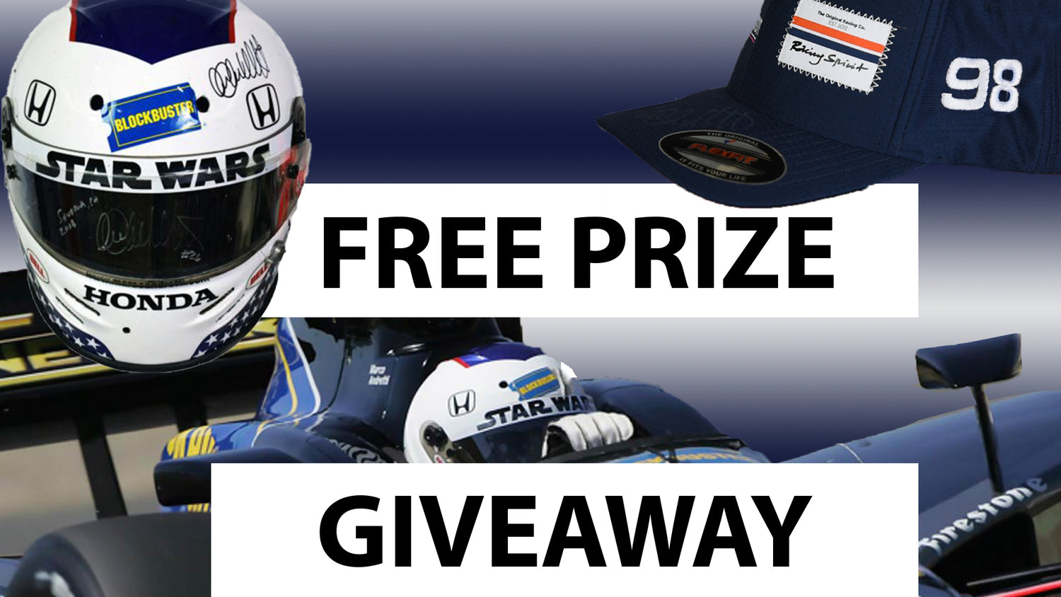 Rare Marco Andretti Star Wars IndyCar Helmet plus prize giveaway!