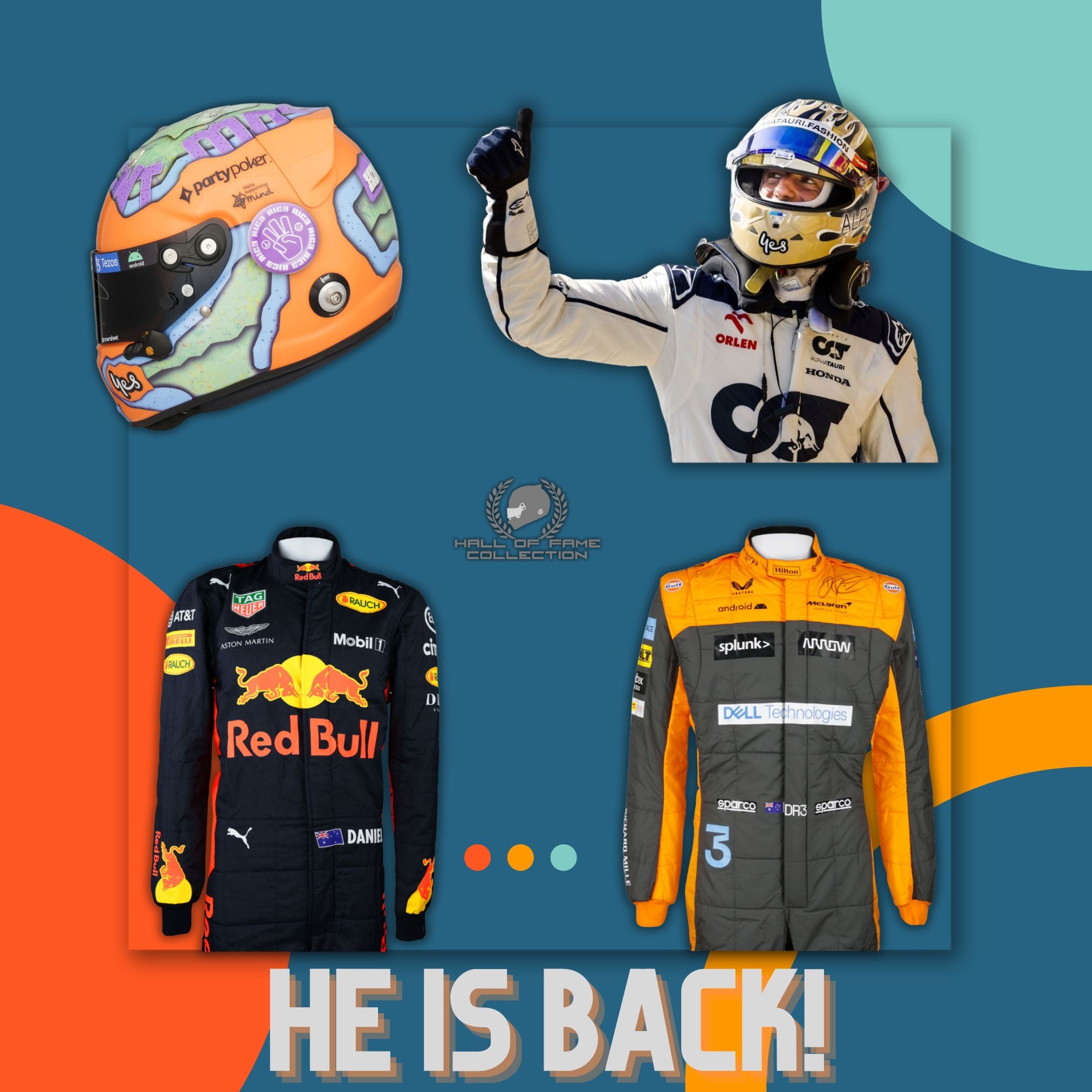Welcome Back Ricciardo!
