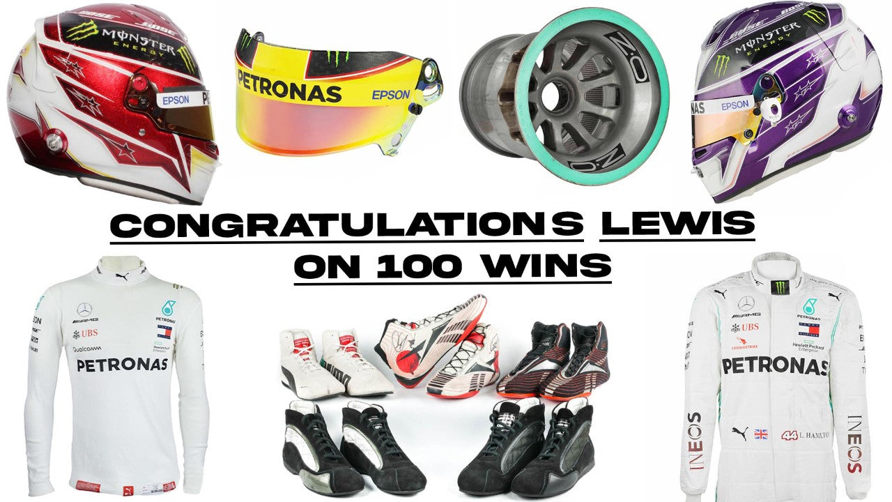 Celebrating Lewis Hamilton's 100th F1 Win