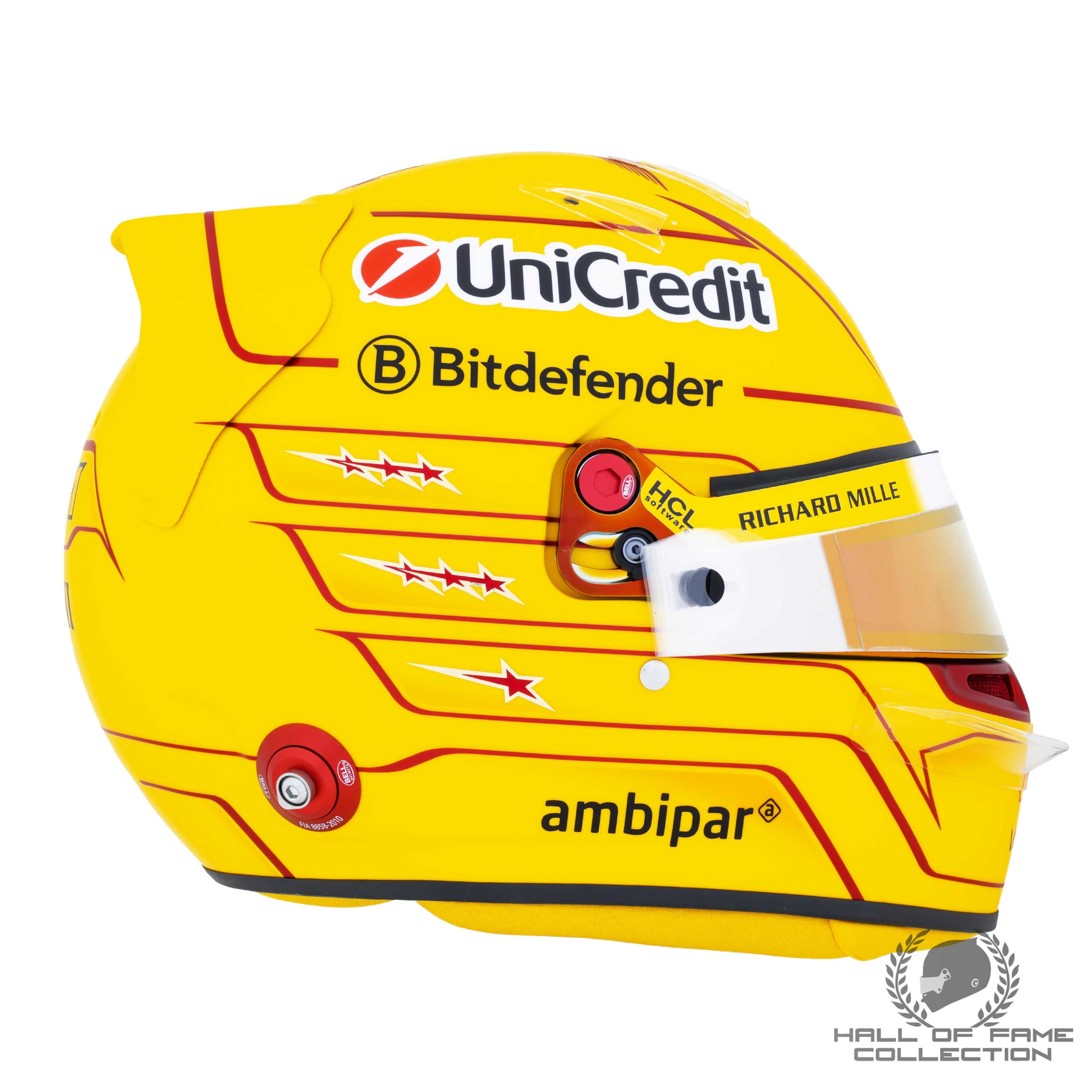 2025 Lewis Hamilton Chinese Sprint Win Replica HP77 Scuderia Ferrari F1  Helmet