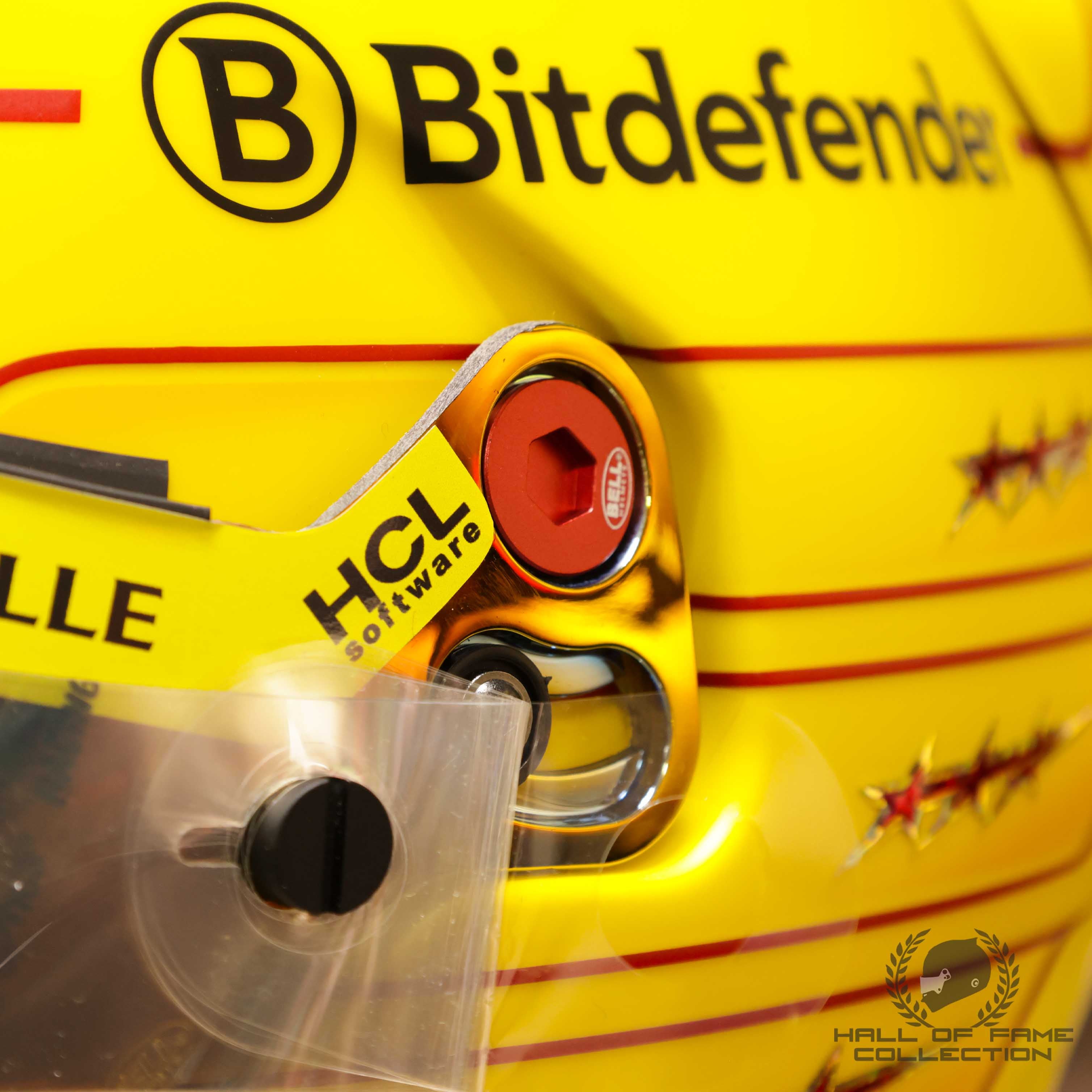 2025 Lewis Hamilton Chinese Sprint Win Replica HP77 Scuderia Ferrari F1  Helmet