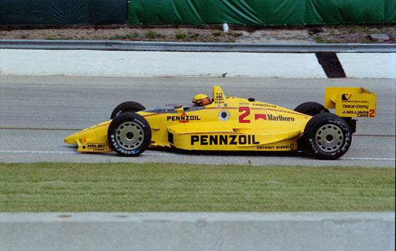 1990 Rick Mears Signed Marlboro Challenge Winning IndyCar Trophy