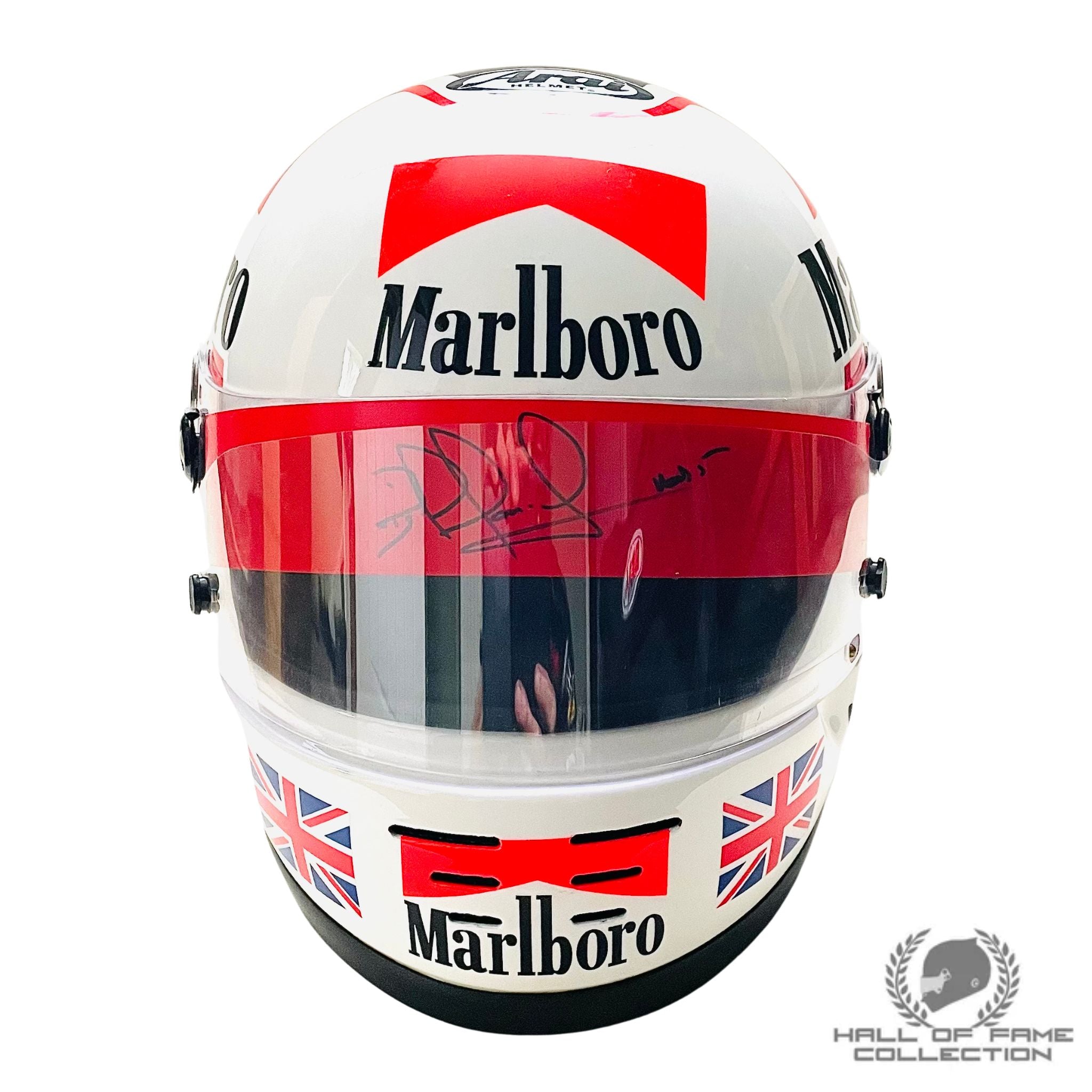 1990 Nigel Mansell Signed Replica Scuderia Ferrari F1 Helmet