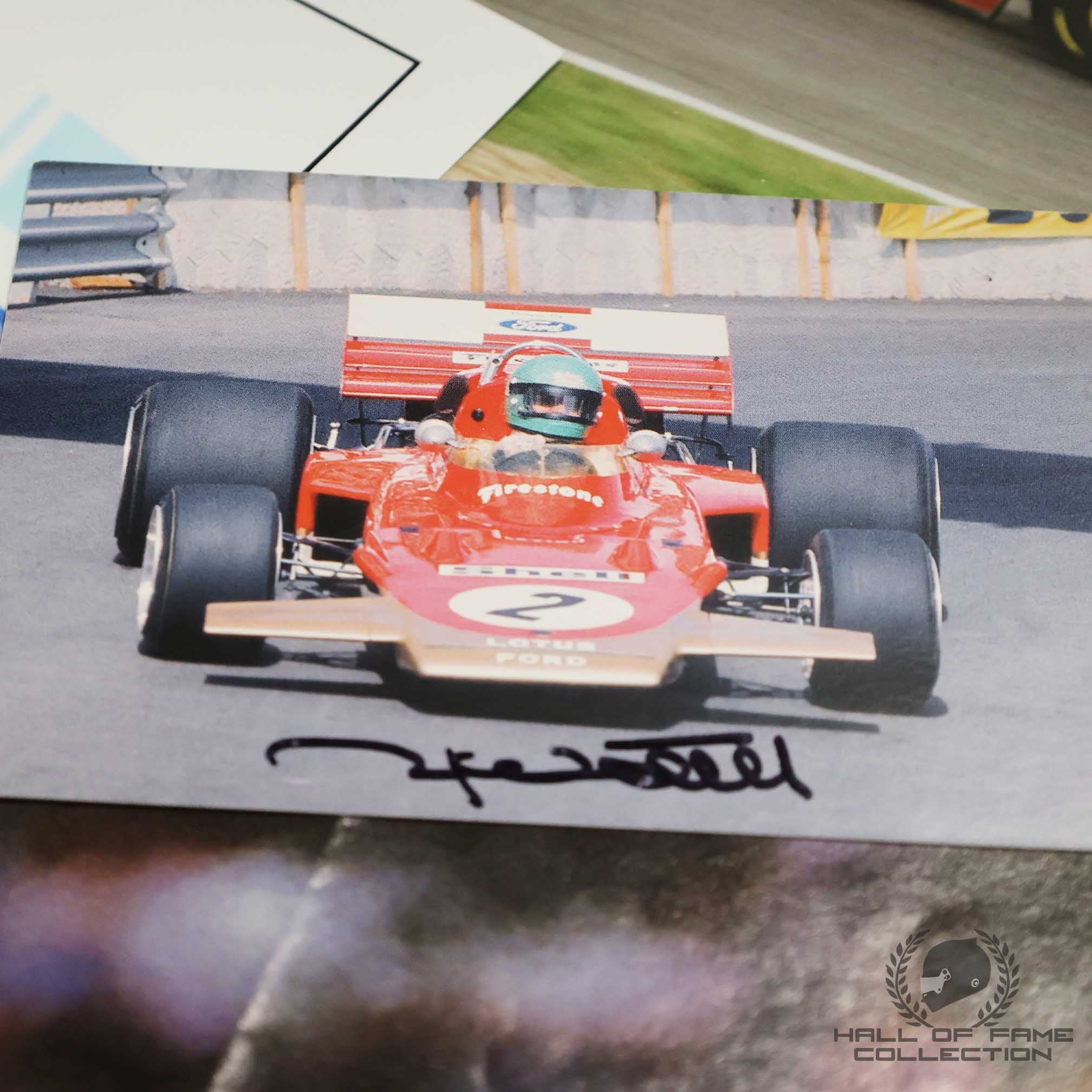 Original Formula 1 Driver Autograph Collection Including 14 World Champions