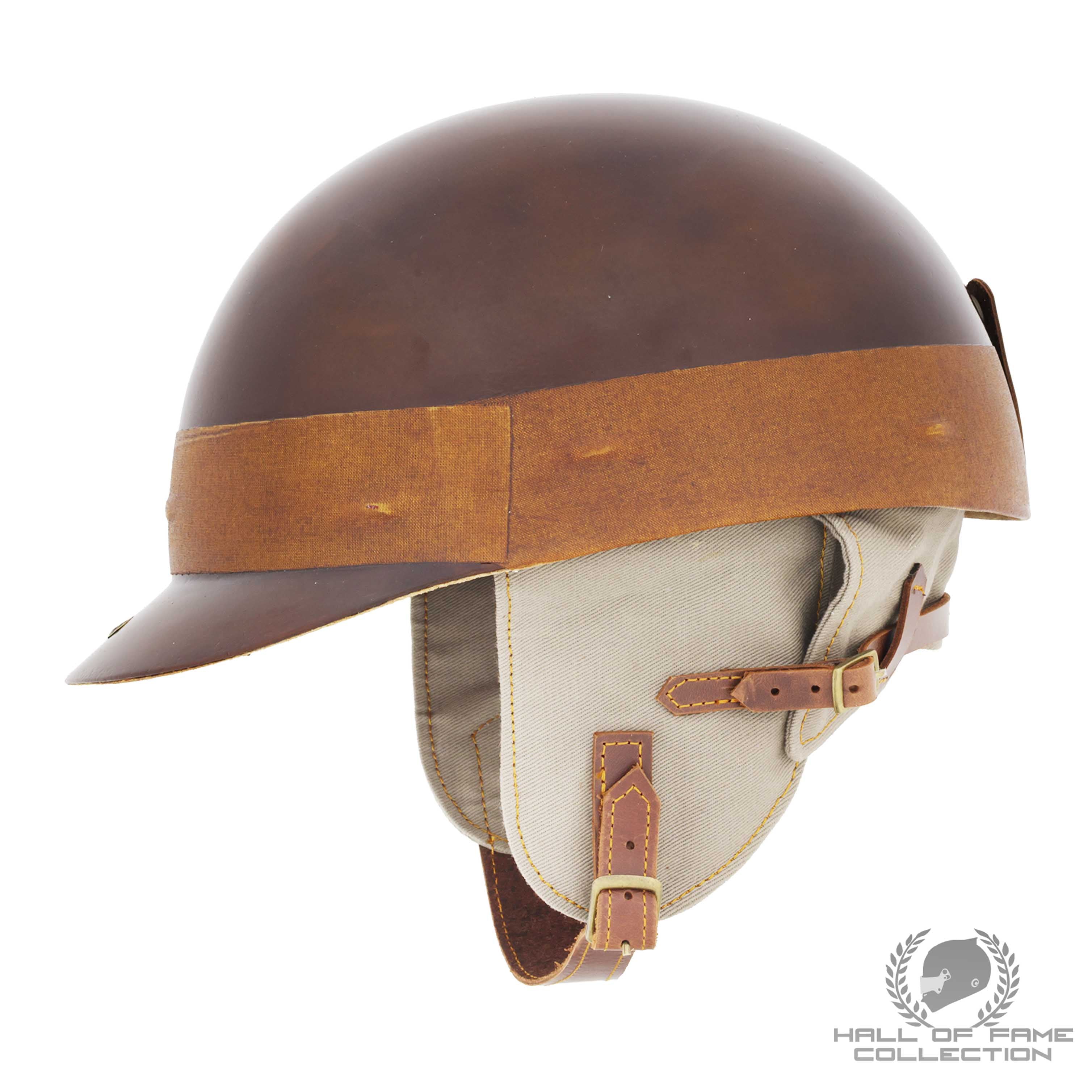 1955-57 Juan Manuel Fangio Replica Open Face F1 Helmet