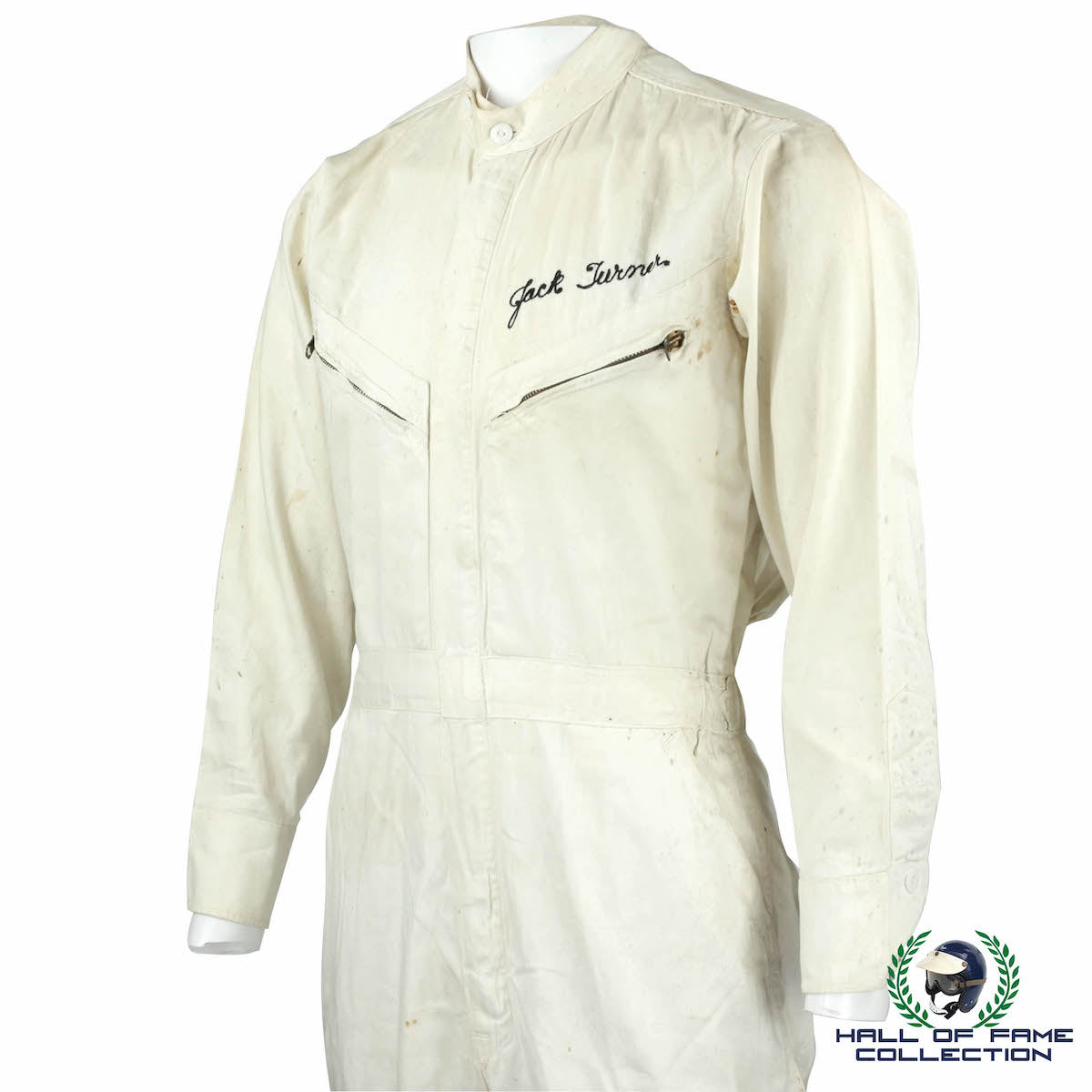 1956 Jack Turner Race Used Rare Original Hinchman Indy 500 Suit