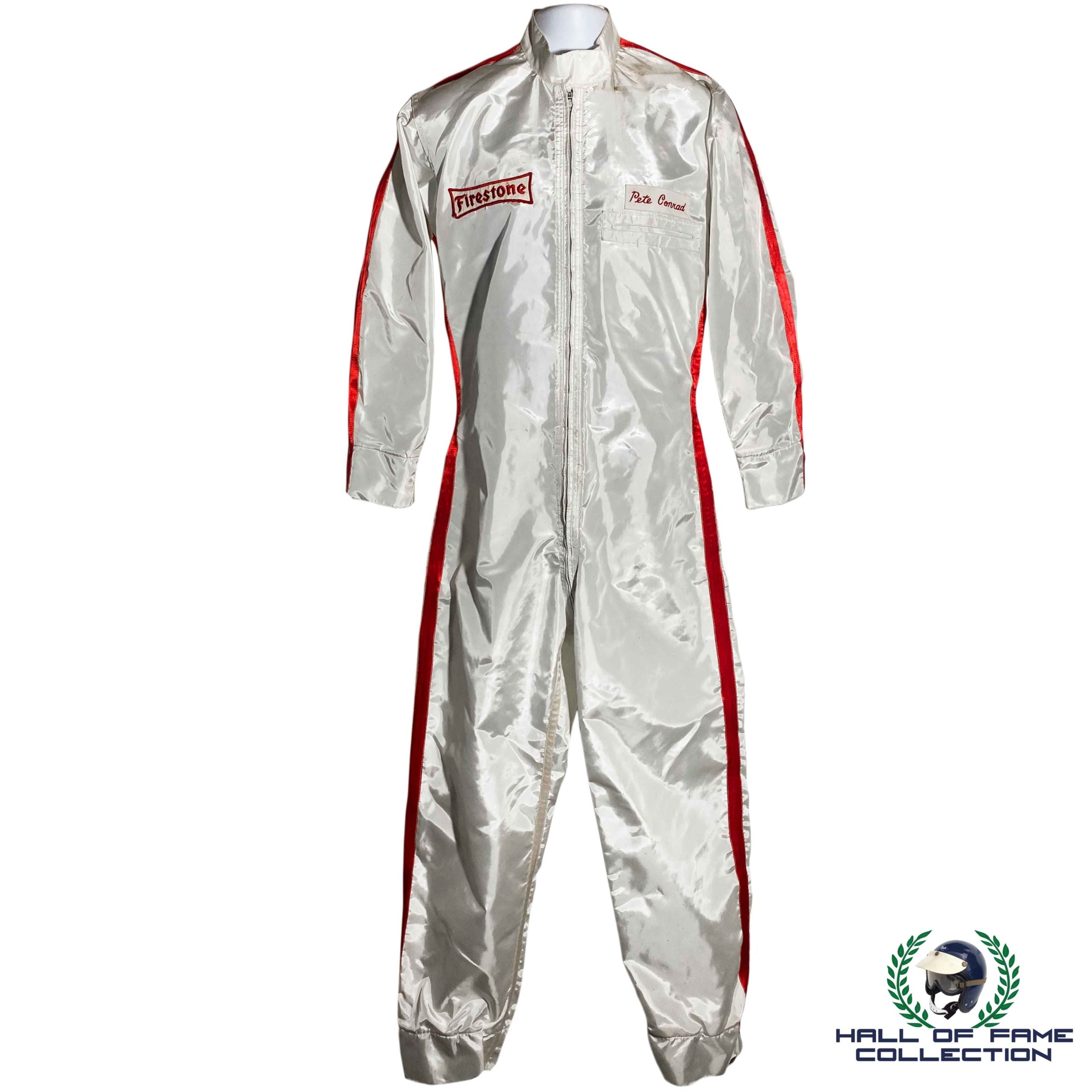 1960's Pete Conrad "3rd Man on the Moon" Original Race Worn Sportscar Suit