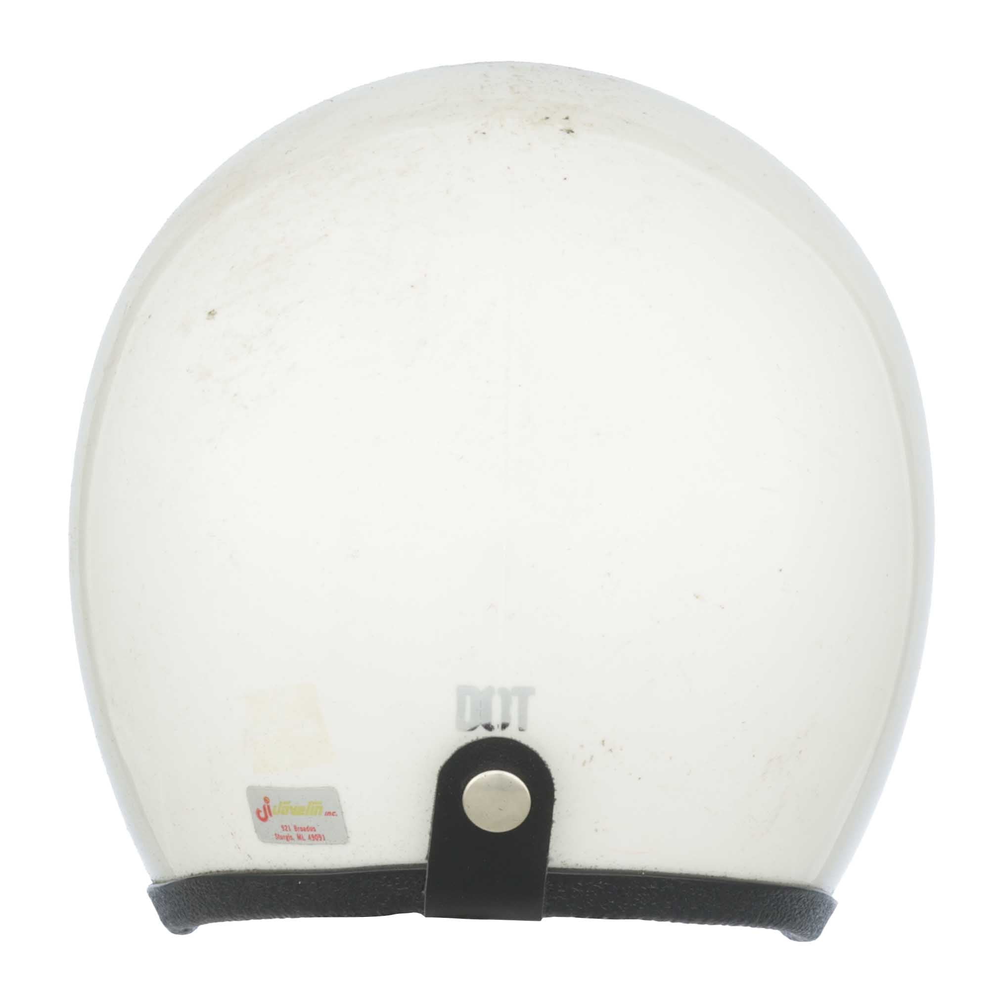 1960s Phil Hill Race Used Bubble Visor With Replica Helmet