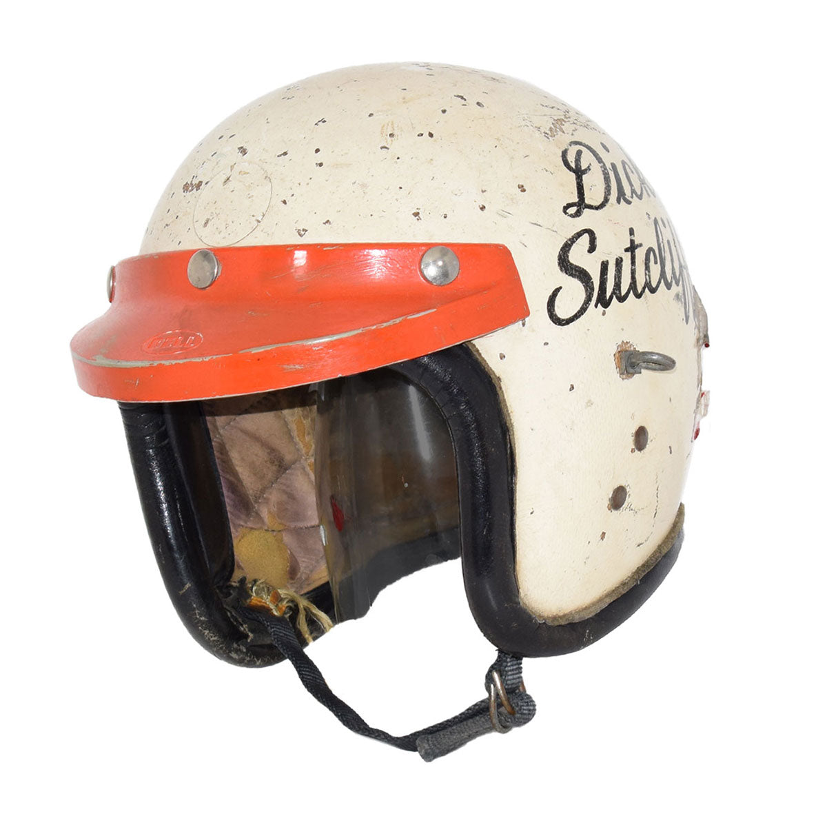 1960's Dick Sutcliffe Race Used Sprint Car Helmet