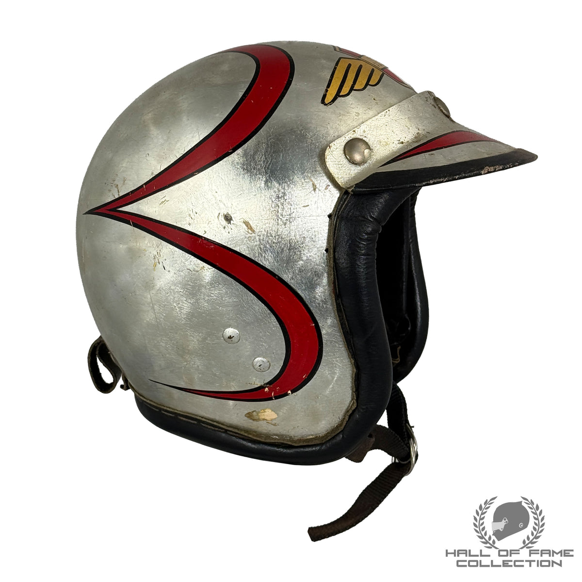 1963 Johnny Rutherford 'Rookie Indianapolis 500' Ed Kostenuk IndyCar Helmet