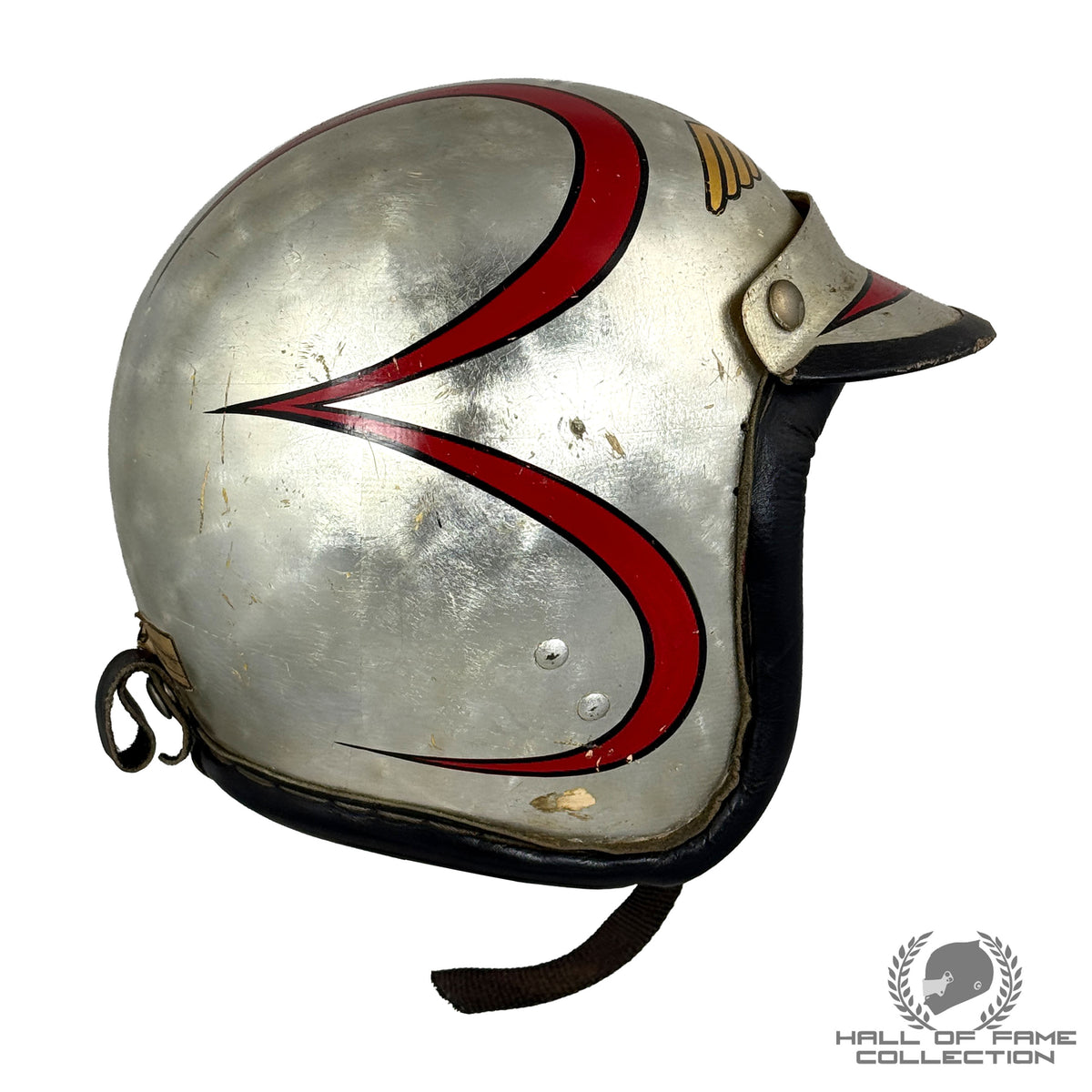1963 Johnny Rutherford 'Rookie Indianapolis 500' Ed Kostenuk IndyCar Helmet